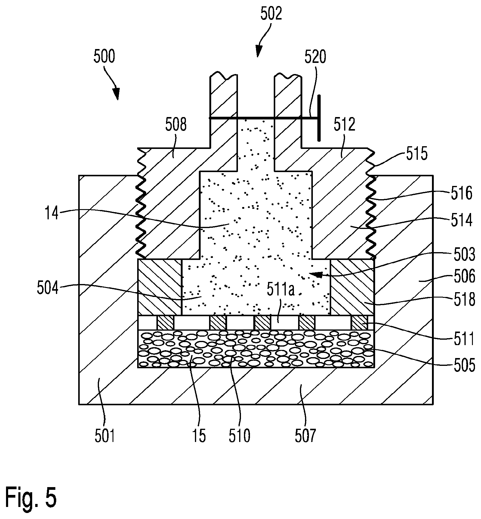 Patent US12616792 Figure 3 – Pressure container for driving a medical device