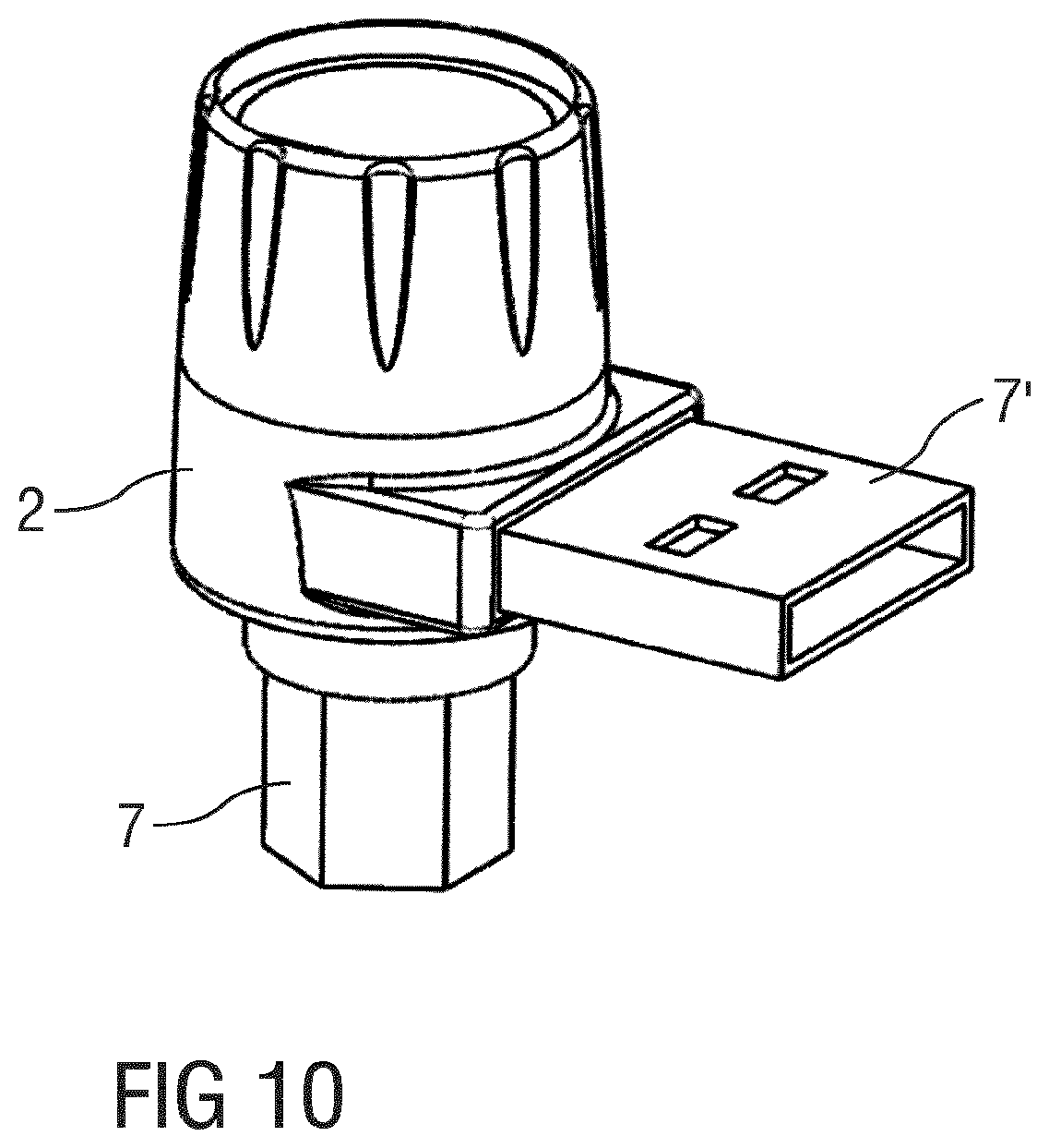 Patent US12616793 Figure 9 – Electronic module and drug delivery device