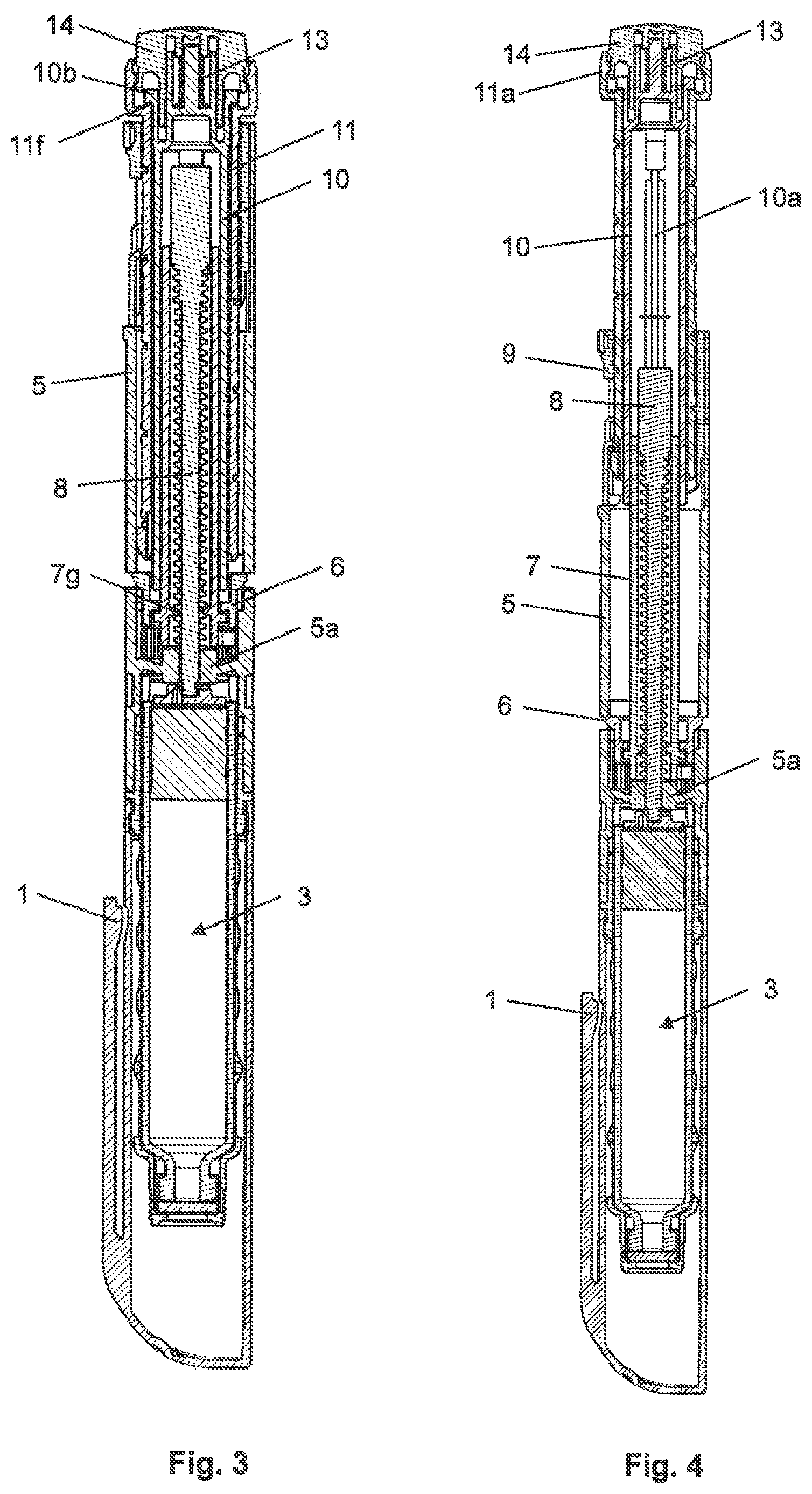 Patent US12616797 Figure 3 – Injection unit for administering or delivering a fluid product