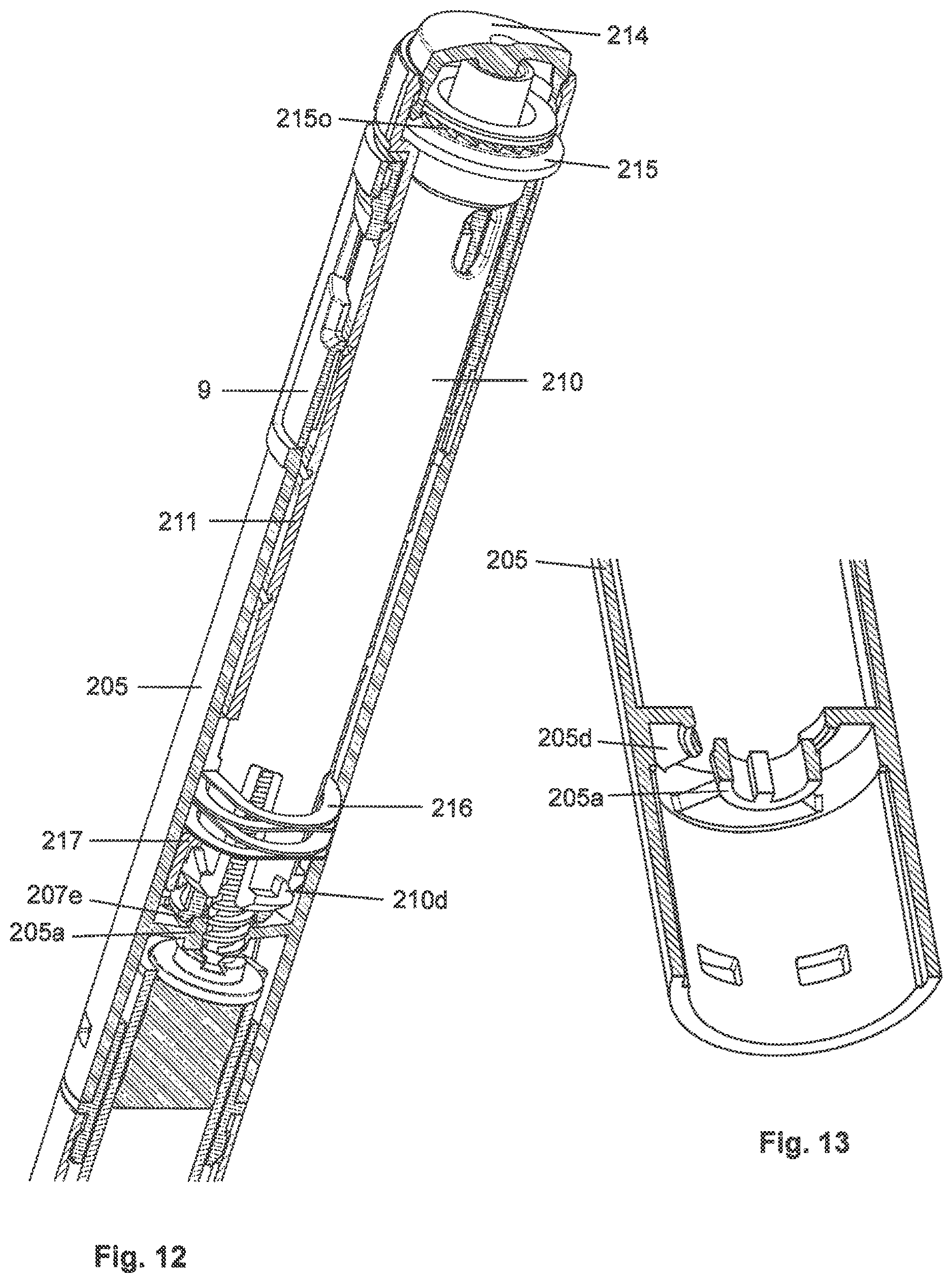 Patent US12616797 Figure 8 – Injection unit for administering or delivering a fluid product
