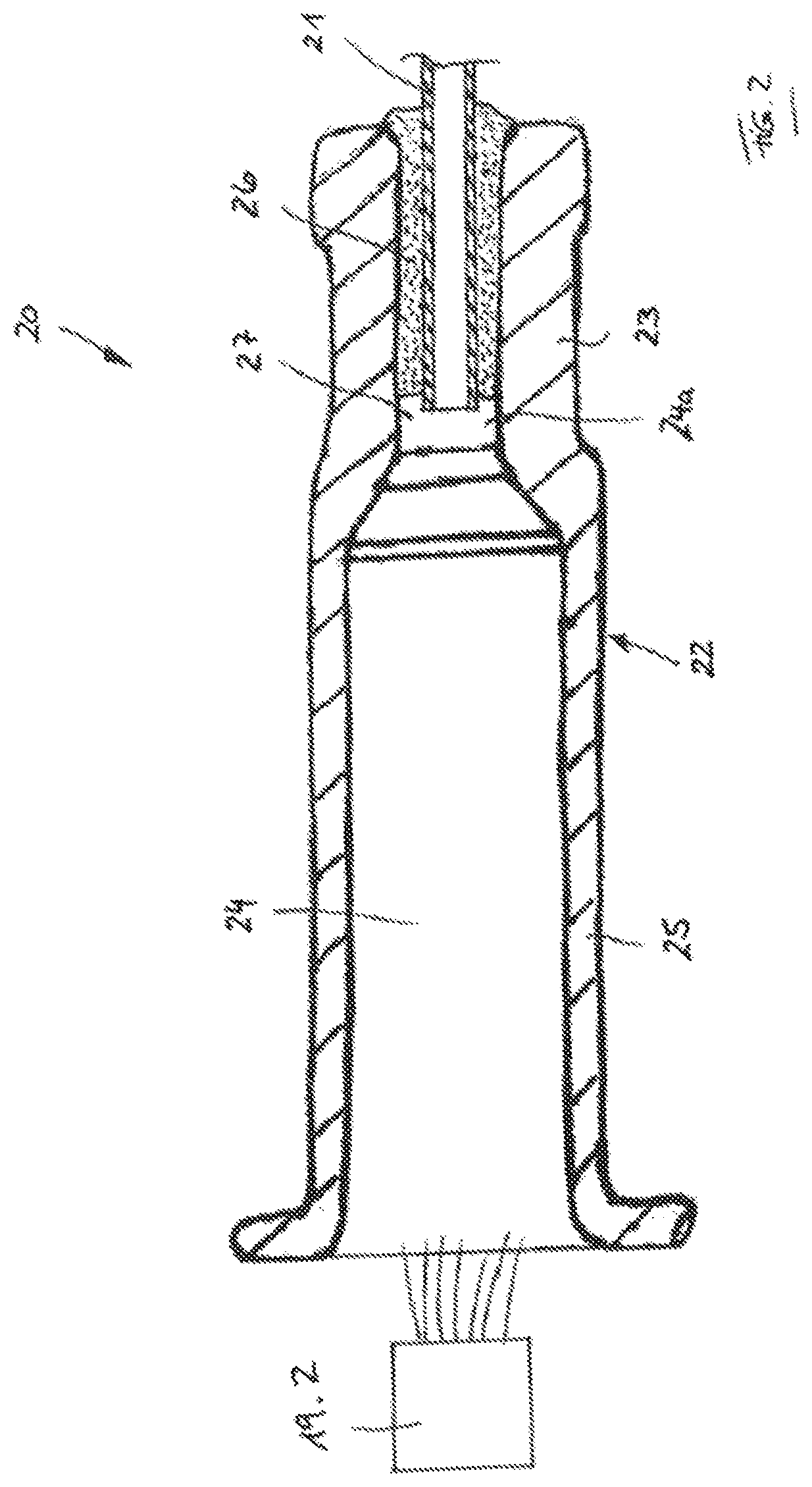 Patent US12616799 Figure 2 – Method and device for checking an adhesive connection between a hollow needle or cannula and a holding part