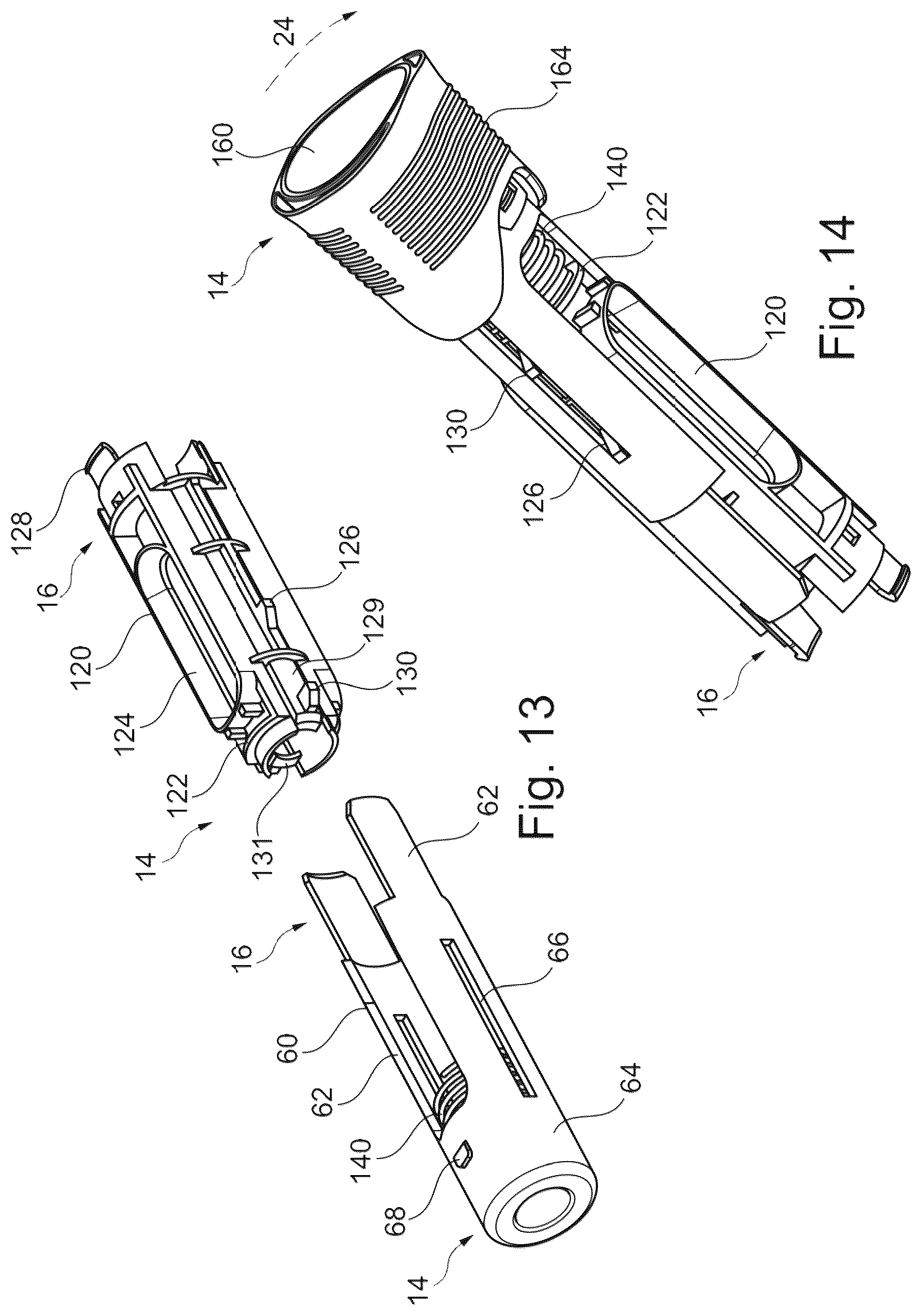 Patent US12616800 Figure 8 – Medicament delivery member guard lock assembly