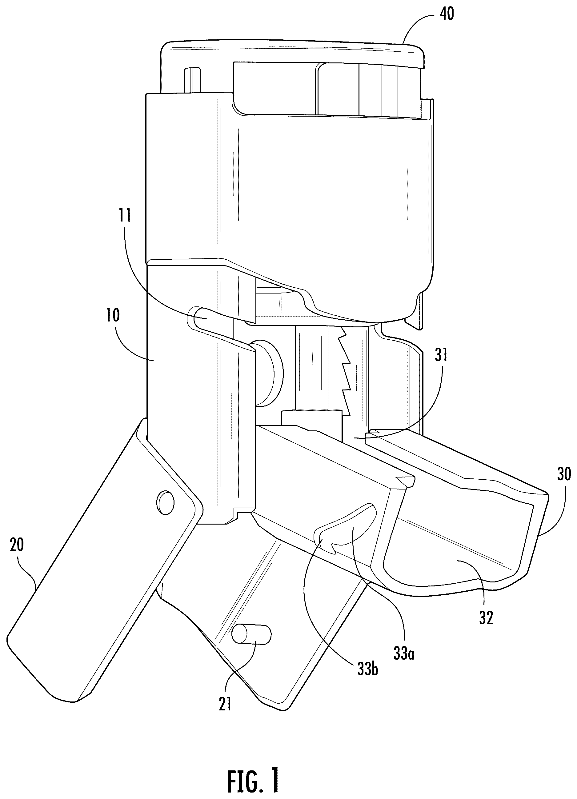 Patent US12616803 Figure 1 – Apparatus for dispensing inhalant medicament