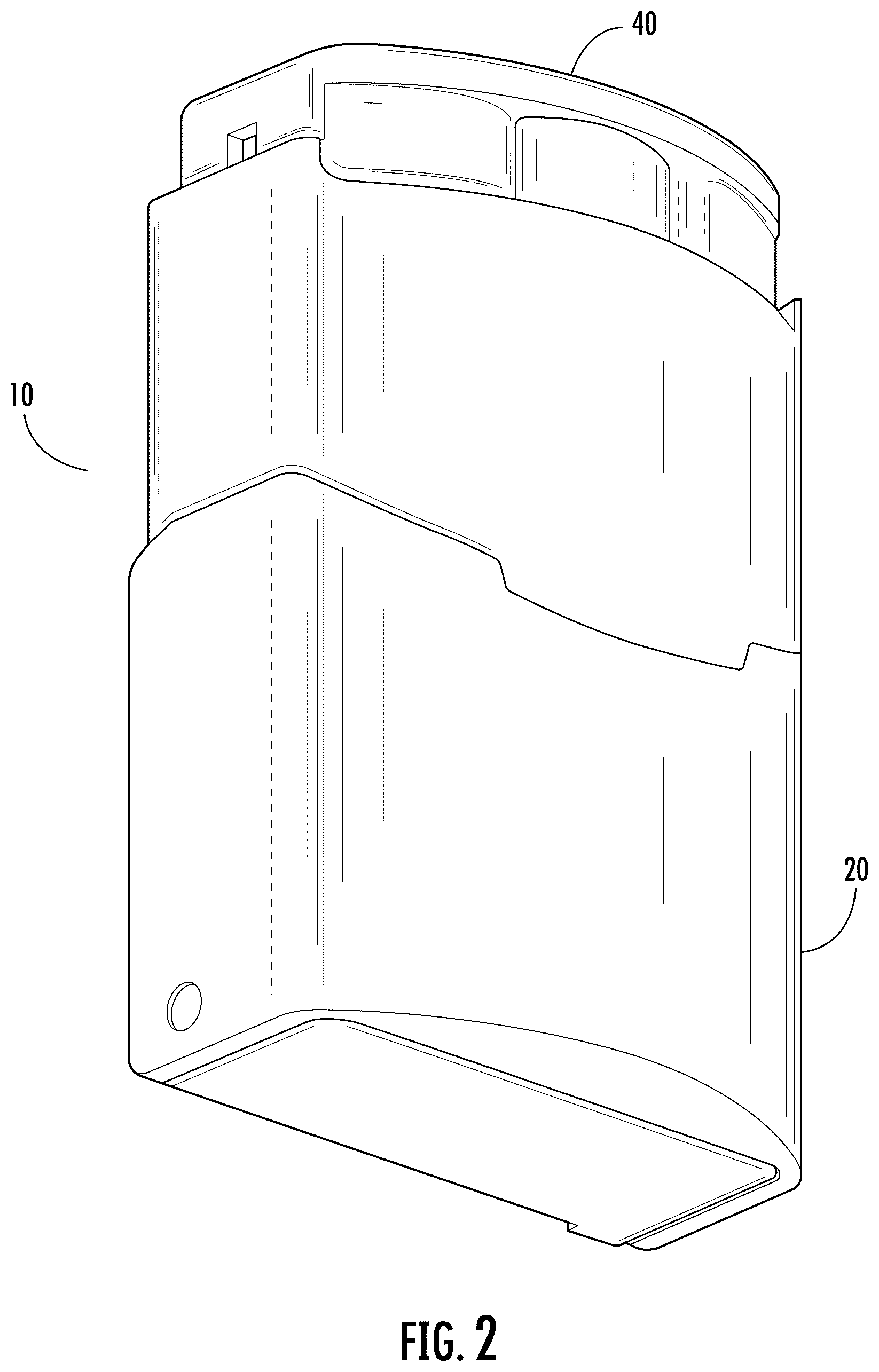 Patent US12616803 Figure 2 – Apparatus for dispensing inhalant medicament