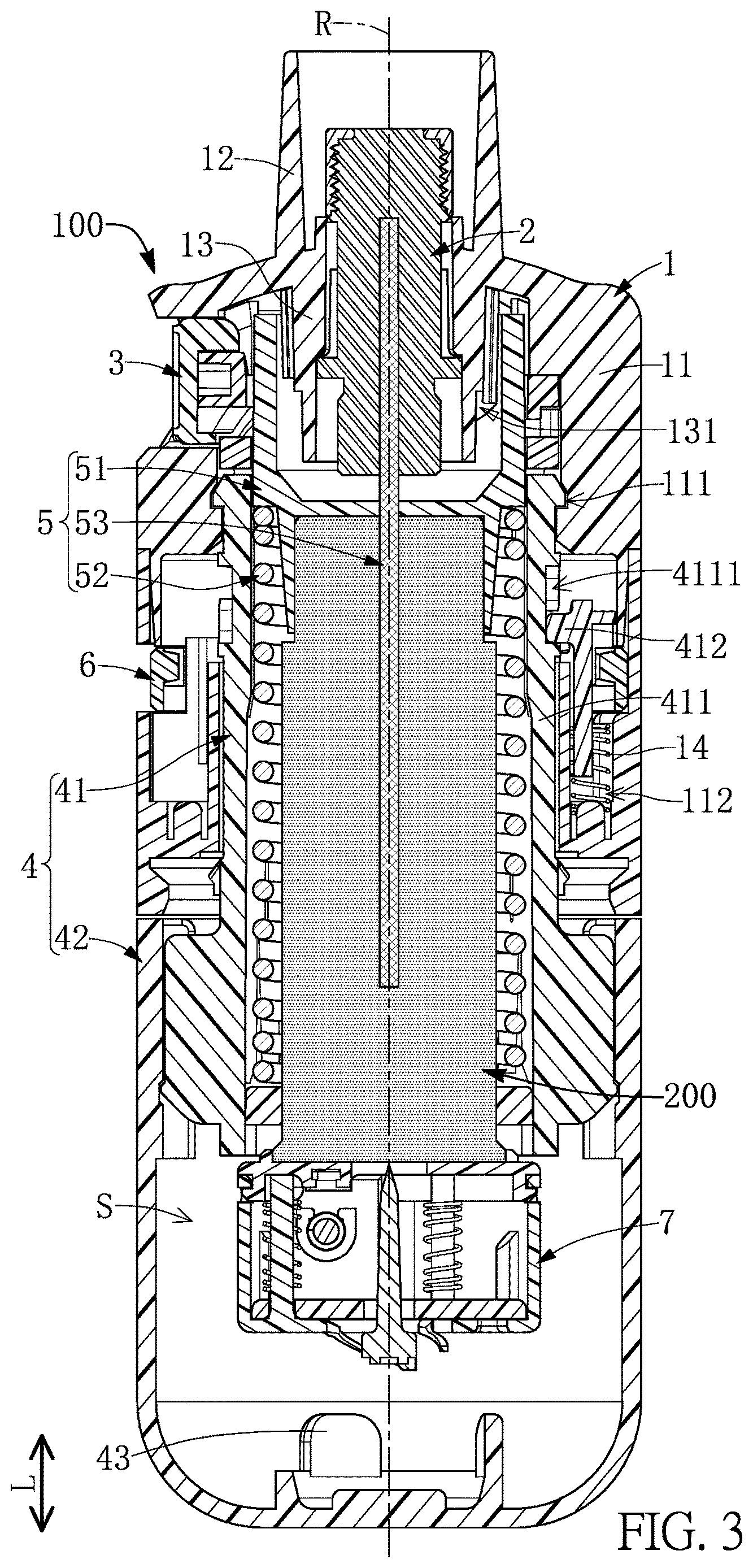 Patent US12616804 Figure 3 – Nebulizer