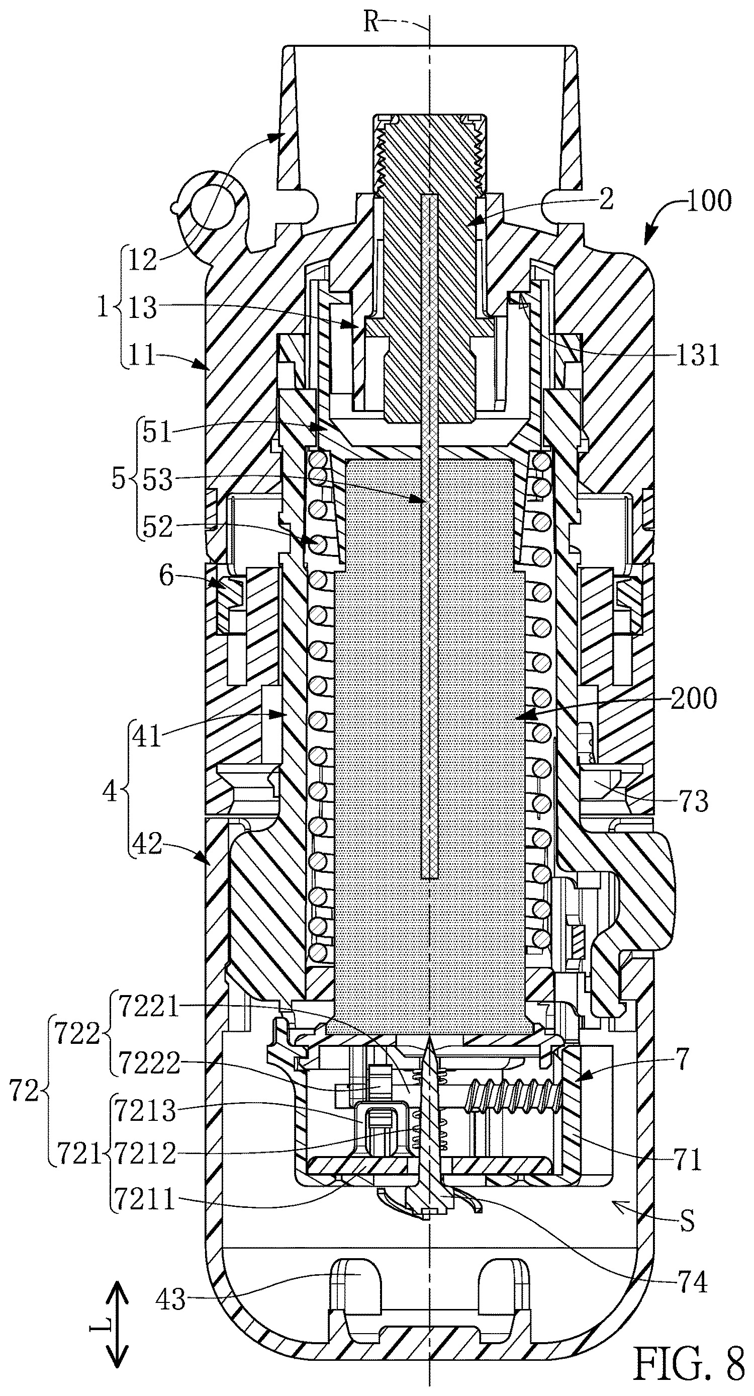 Patent US12616804 Figure 10 – Nebulizer