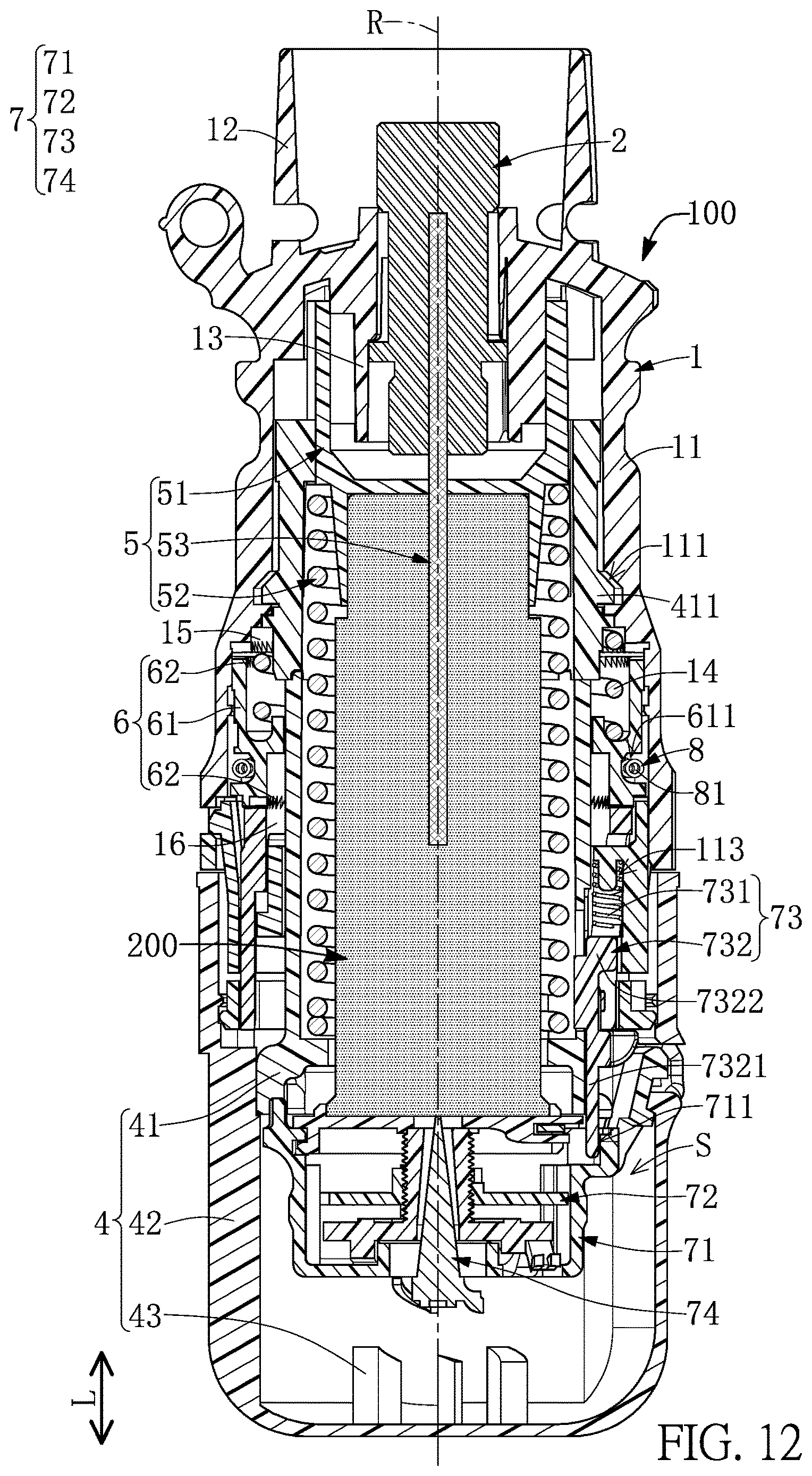 Patent US12616804 Figure 16 – Nebulizer