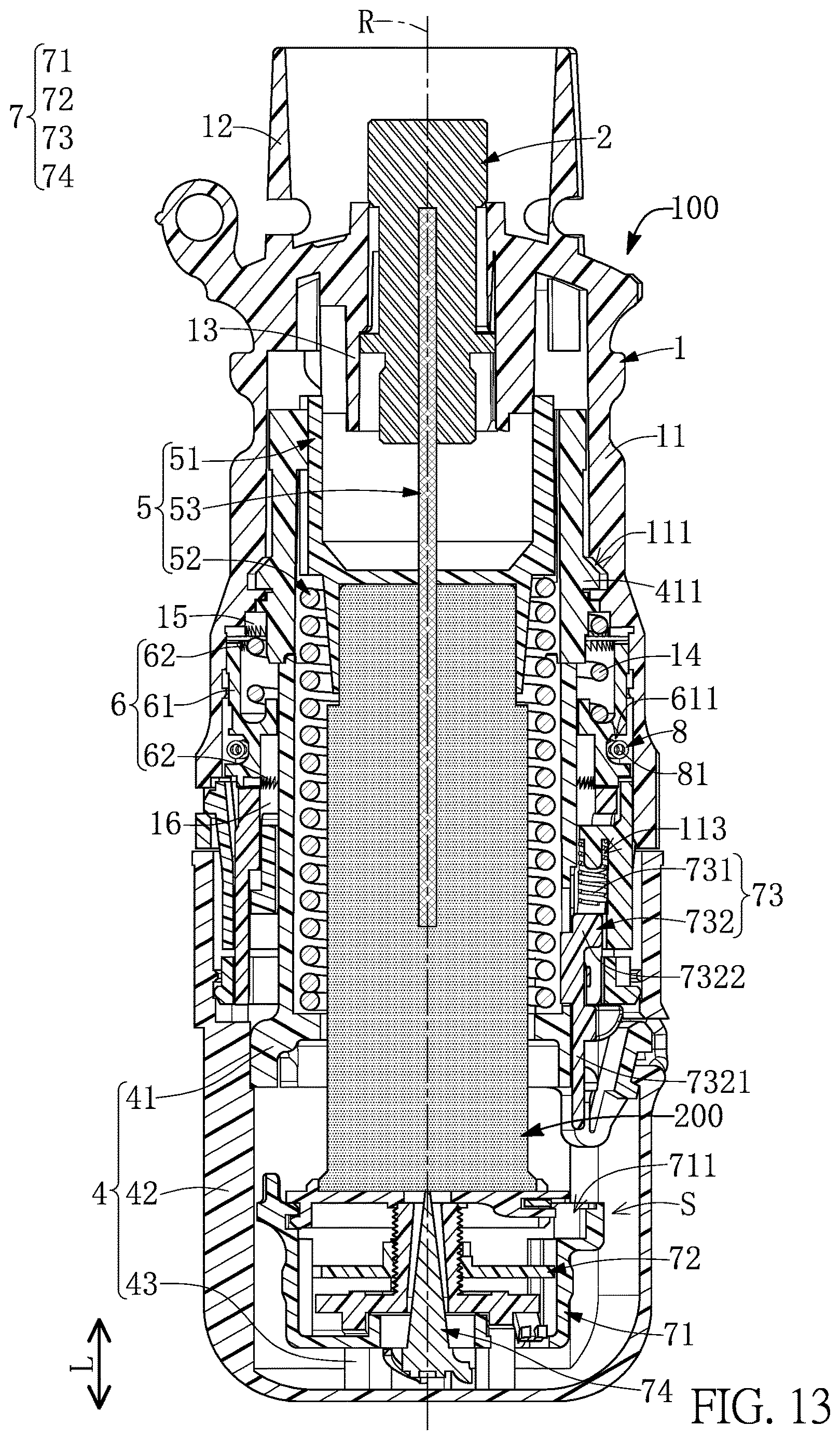 Patent US12616804 Figure 17 – Nebulizer