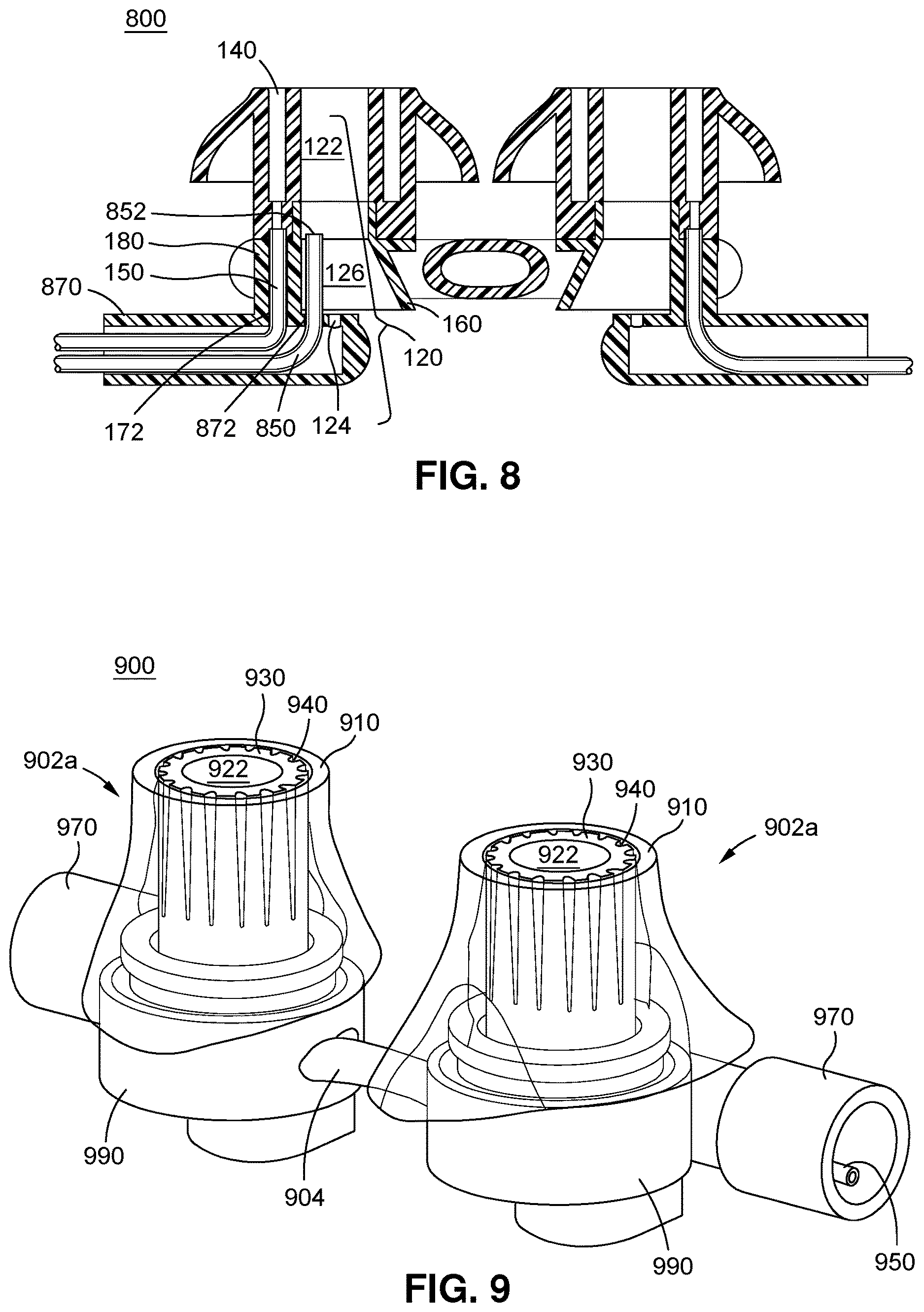Patent US12616810 Figure 6 – Accurate pressure measurement with non-invasive ventilation nasal pillows