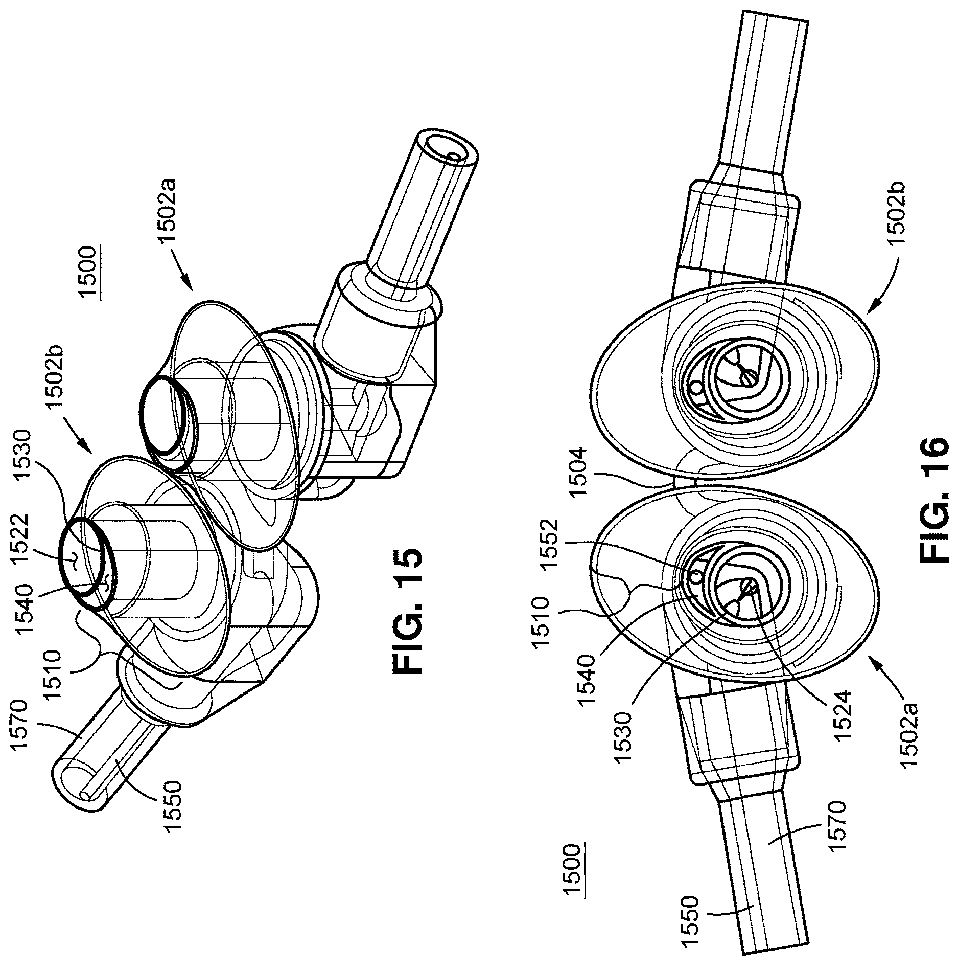 Patent US12616810 Figure 10 – Accurate pressure measurement with non-invasive ventilation nasal pillows