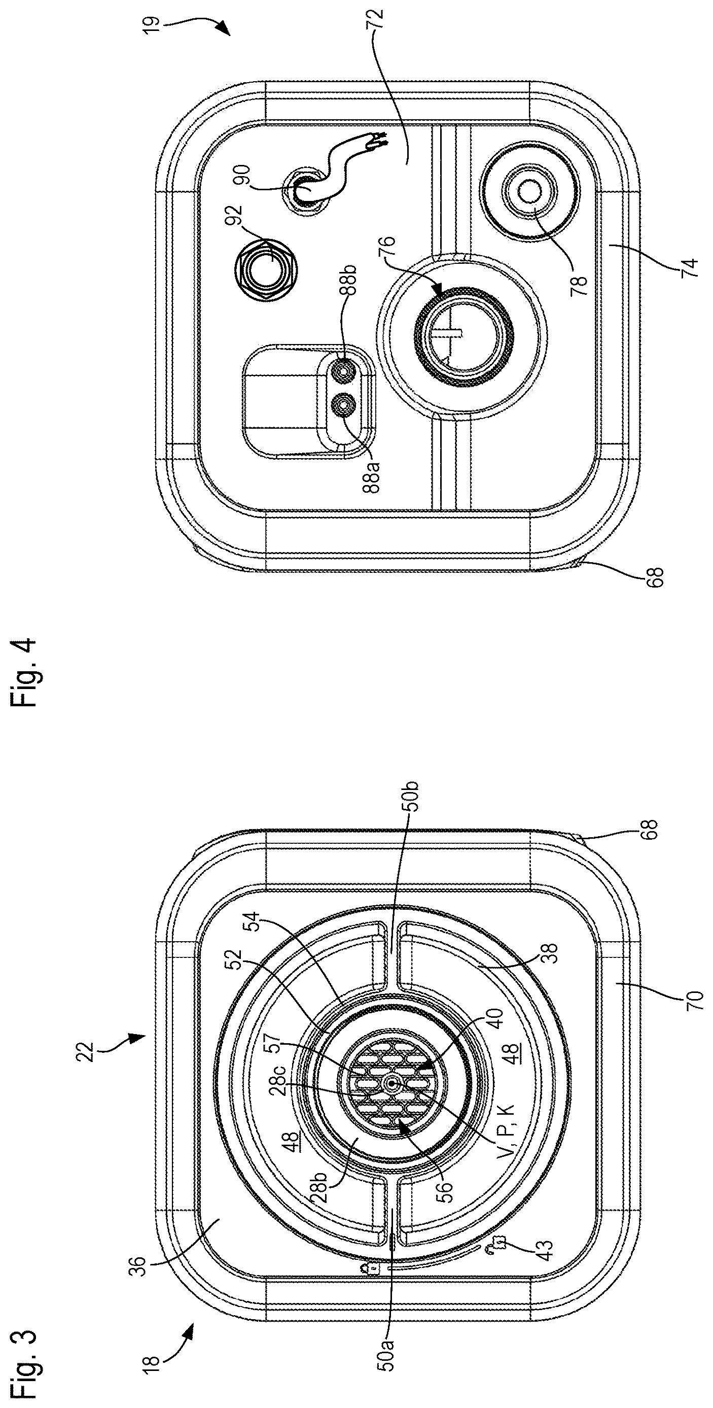 Patent US12616811 Figure 3 – Emergency ventilator with a fan which is cooled in a conductive and convective manner