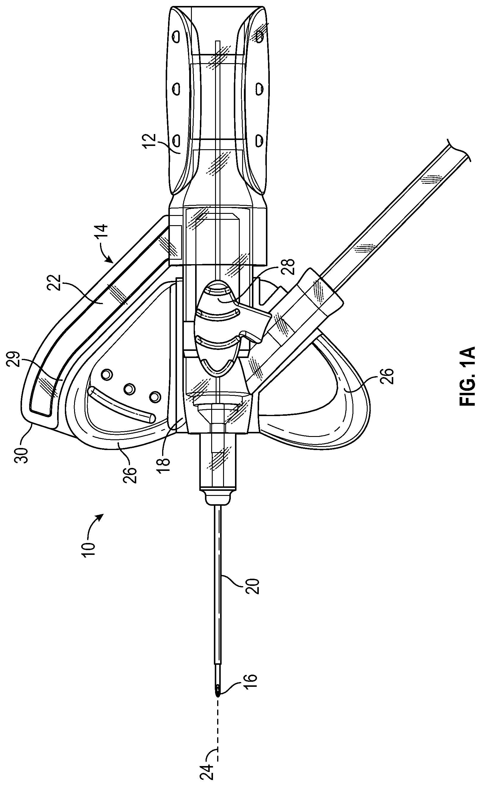 Patent US12616817 Figure 1 – Intravenous catheter systems and methods