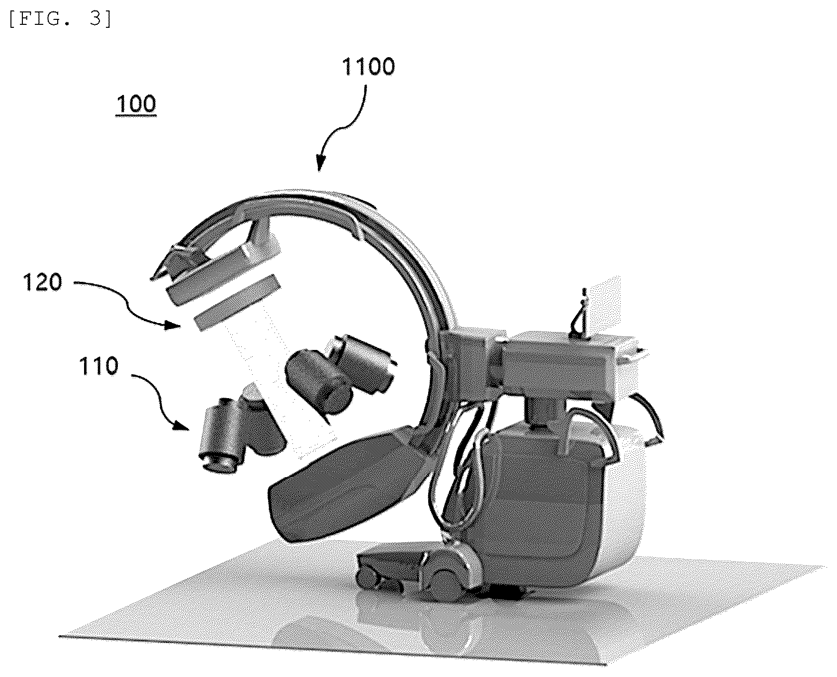 Patent US12616818 Figure 3 – Magnetic actuation system compatible with C-arm