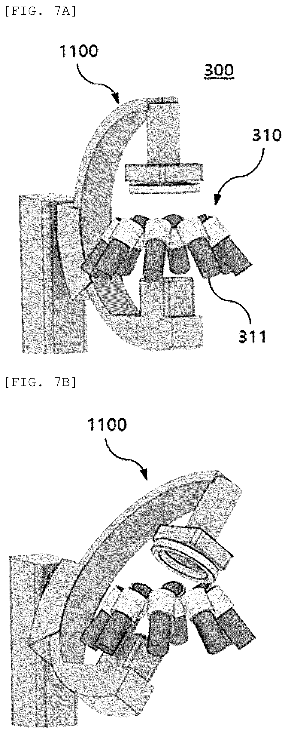 Patent US12616818 Figure 8 – Magnetic actuation system compatible with C-arm