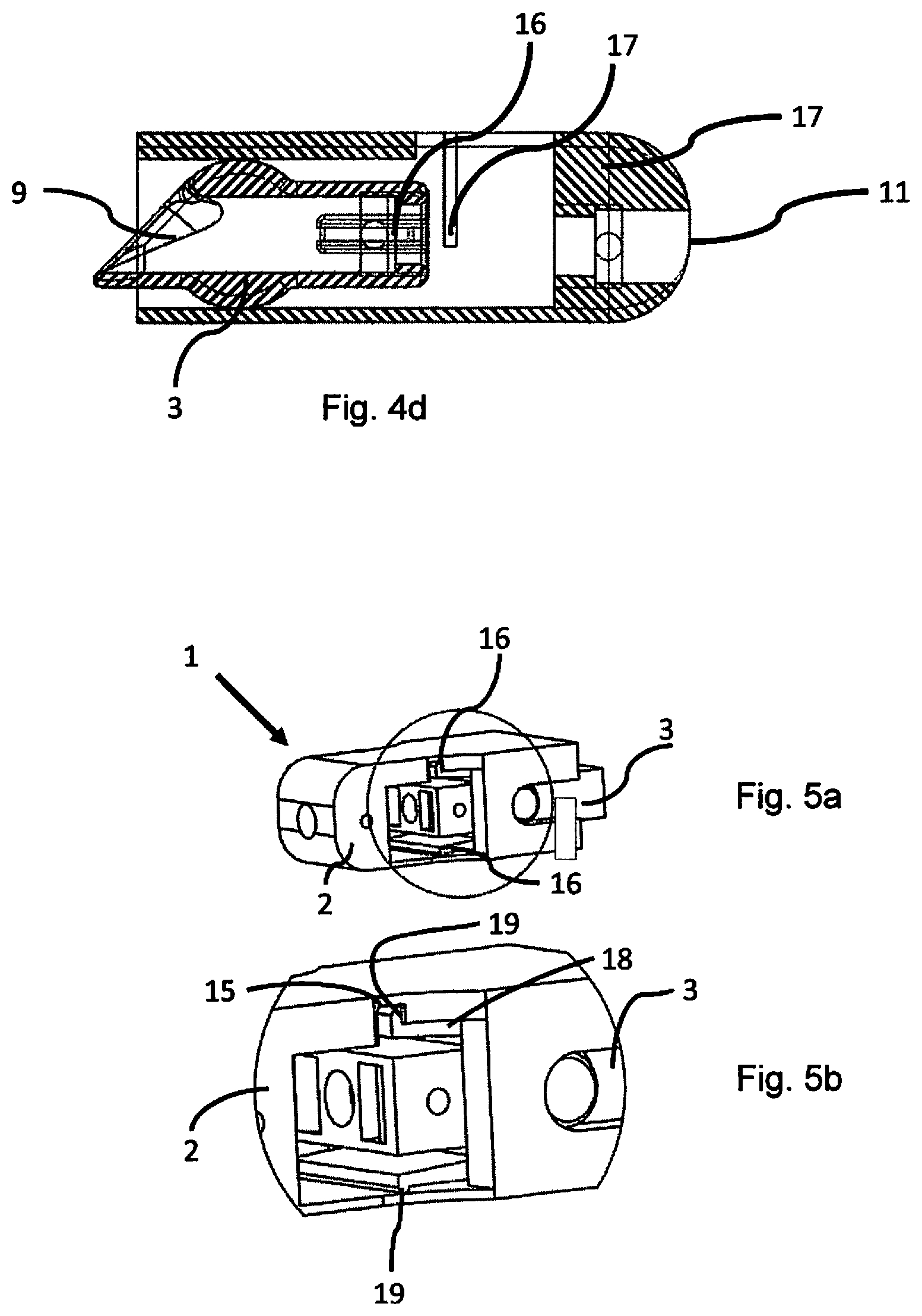 Patent US12616825 Figure 4 – Implantable access device for accessing the vascular system of a human or animal body, particularly subcutaneously implantable access port