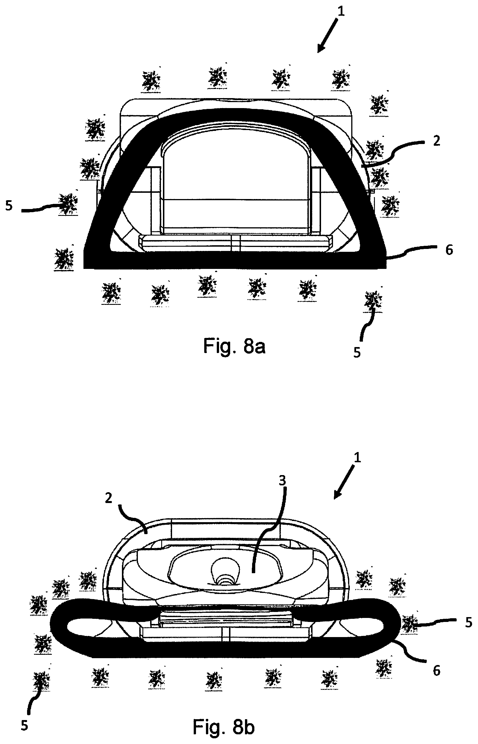 Patent US12616825 Figure 6 – Implantable access device for accessing the vascular system of a human or animal body, particularly subcutaneously implantable access port