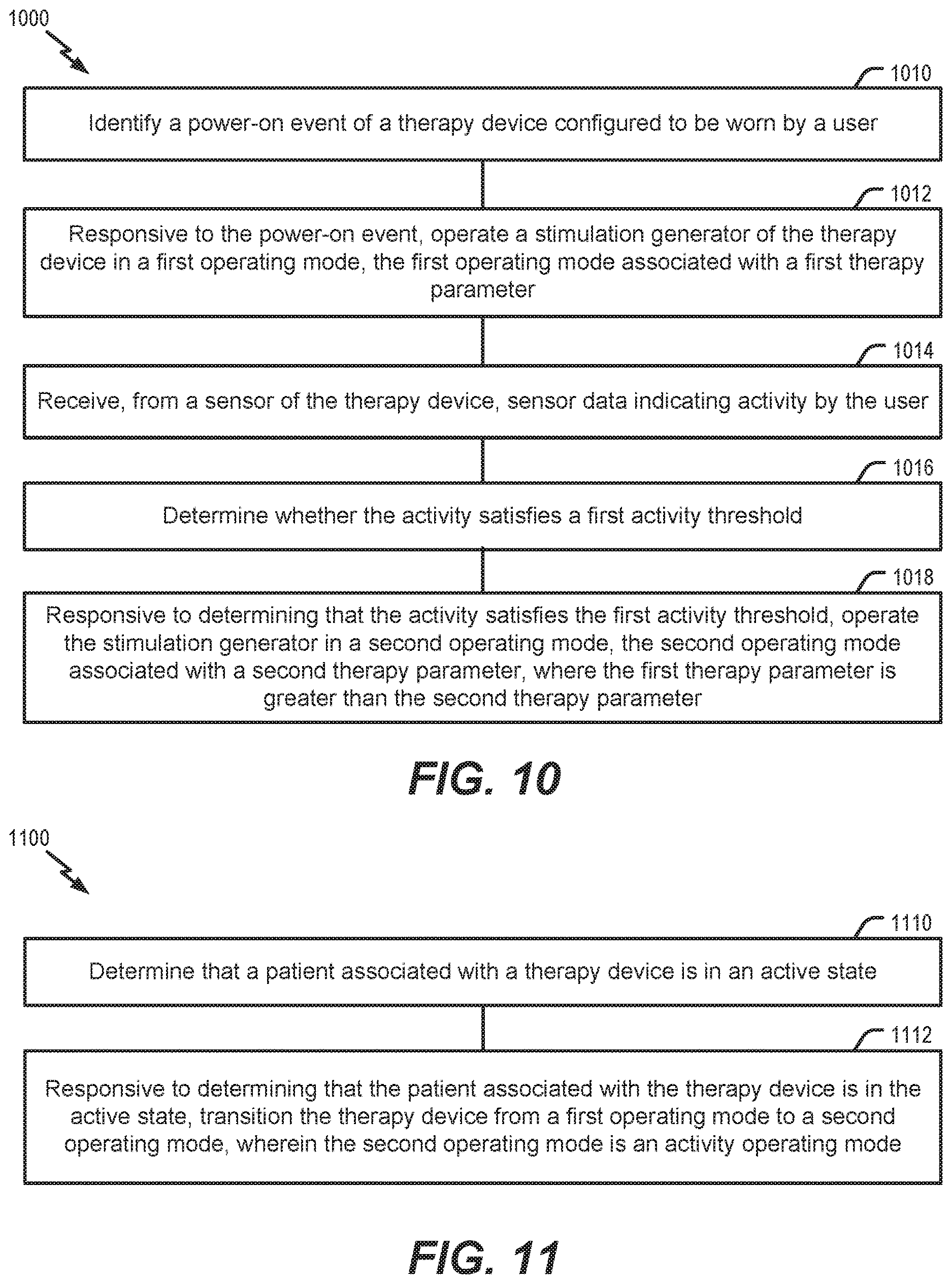 Patent US12616834 Figure 9 – Apparatuses, systems, and methods for therapy mode control in therapy devices