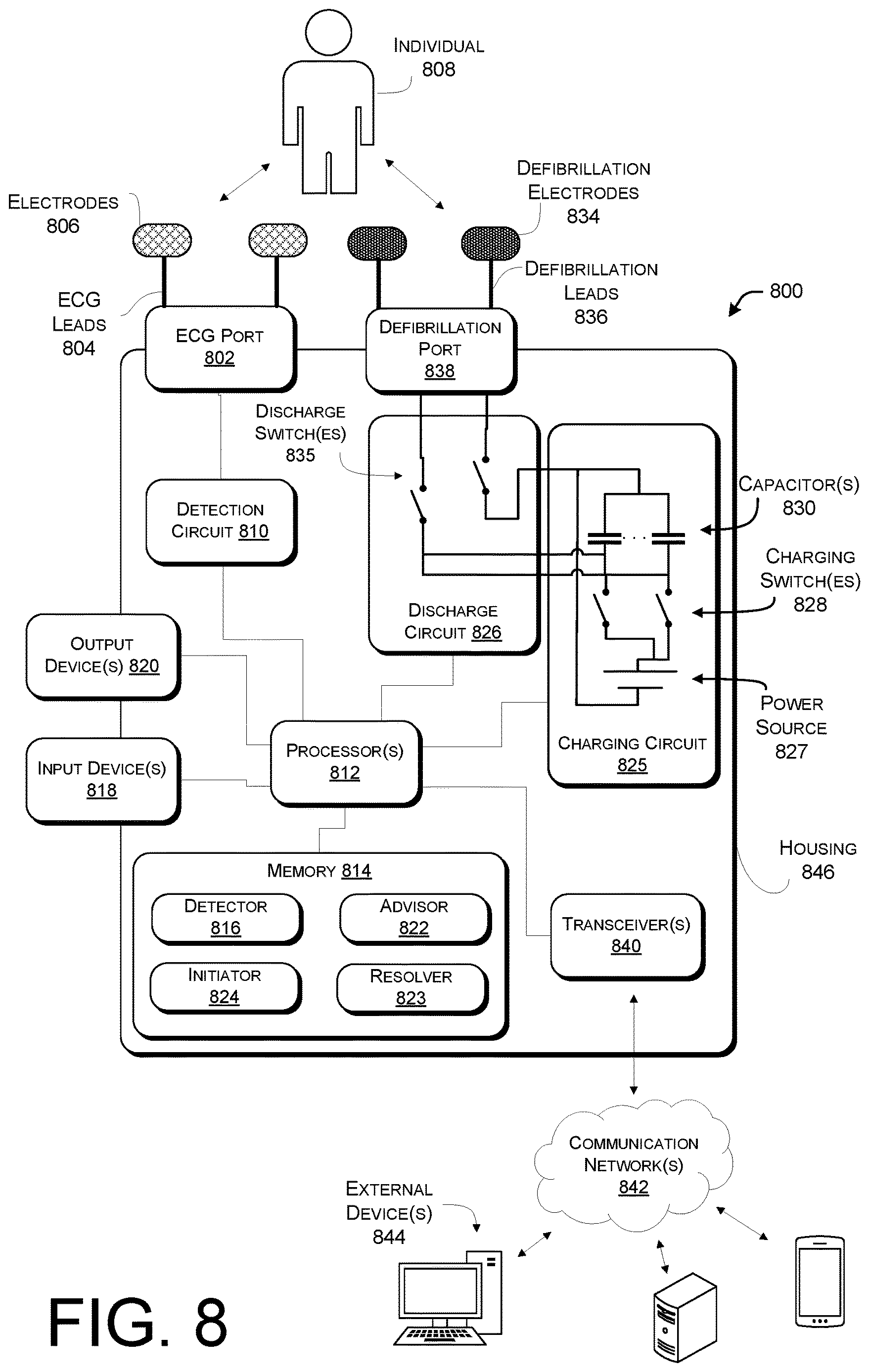 Patent US12616843 Figure 8 – Techniques for managing inconclusive or disagreeing results in analyses of physiological parameters