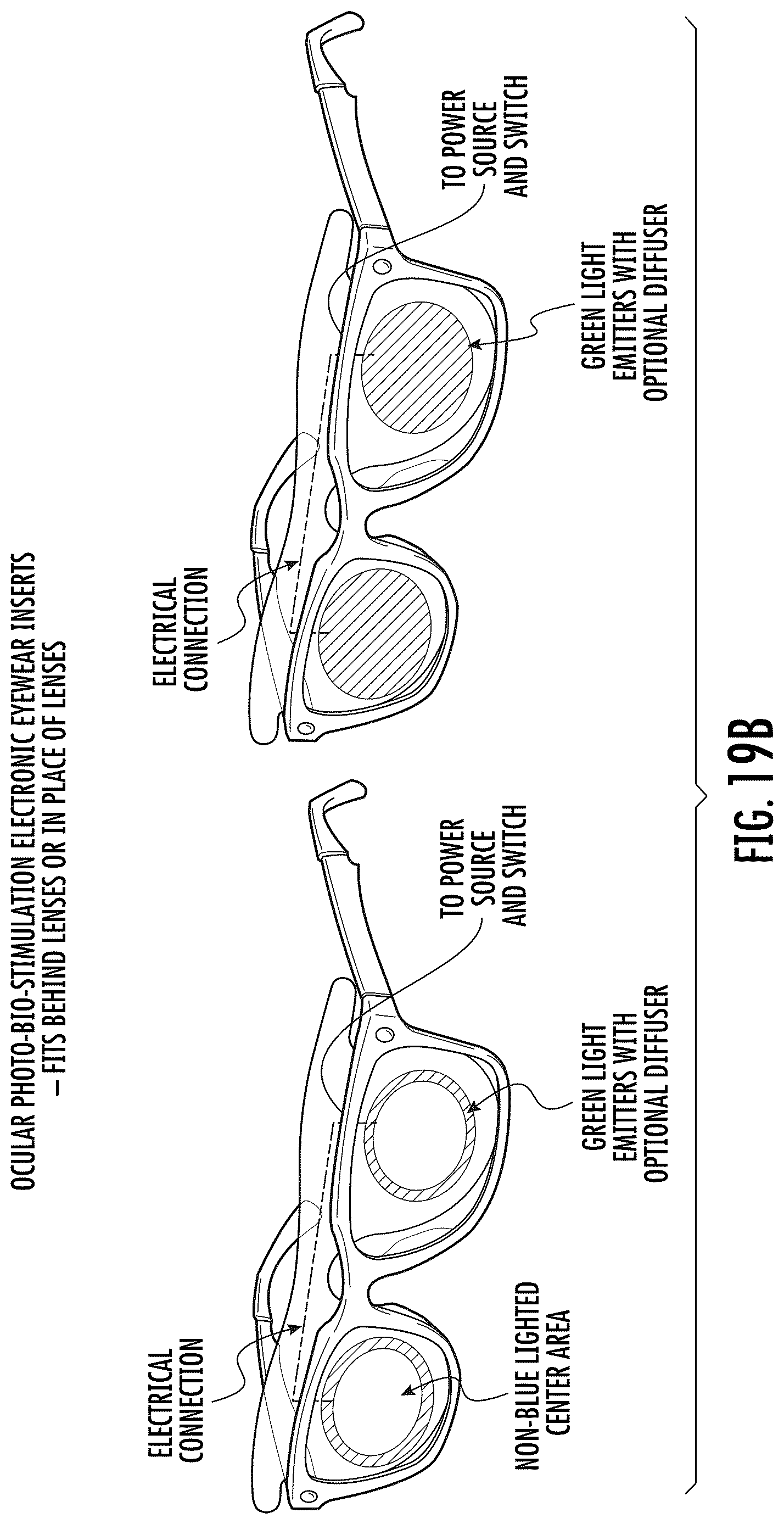 Patent US12616849 Figure 20 – Sunglass lens and sunglass optics for ocular photo-bio-stimulation