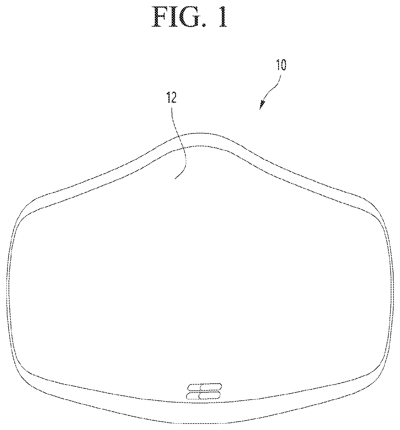 Patent US12616856 Figure 1 – Mask apparatus