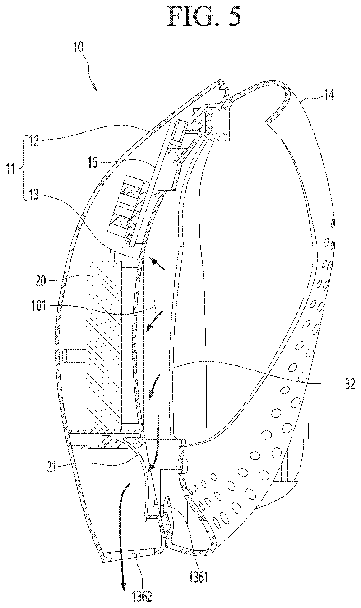 Patent US12616856 Figure 4 – Mask apparatus