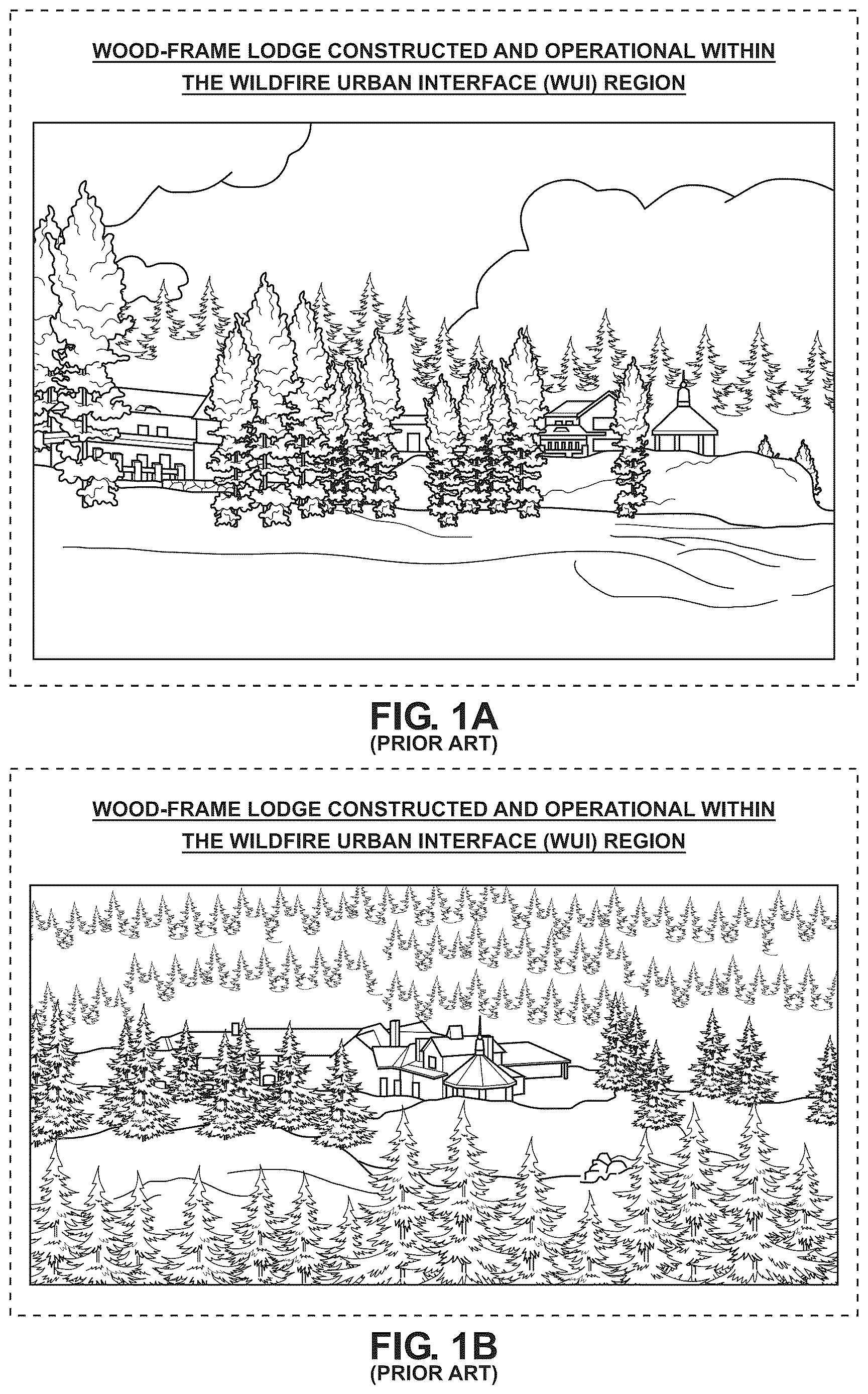 Patent US12616859 Figure 2 – Method of and system for defending home building projects from wildfire during and after construction on property located within a wildfire urban interface (WUI) region