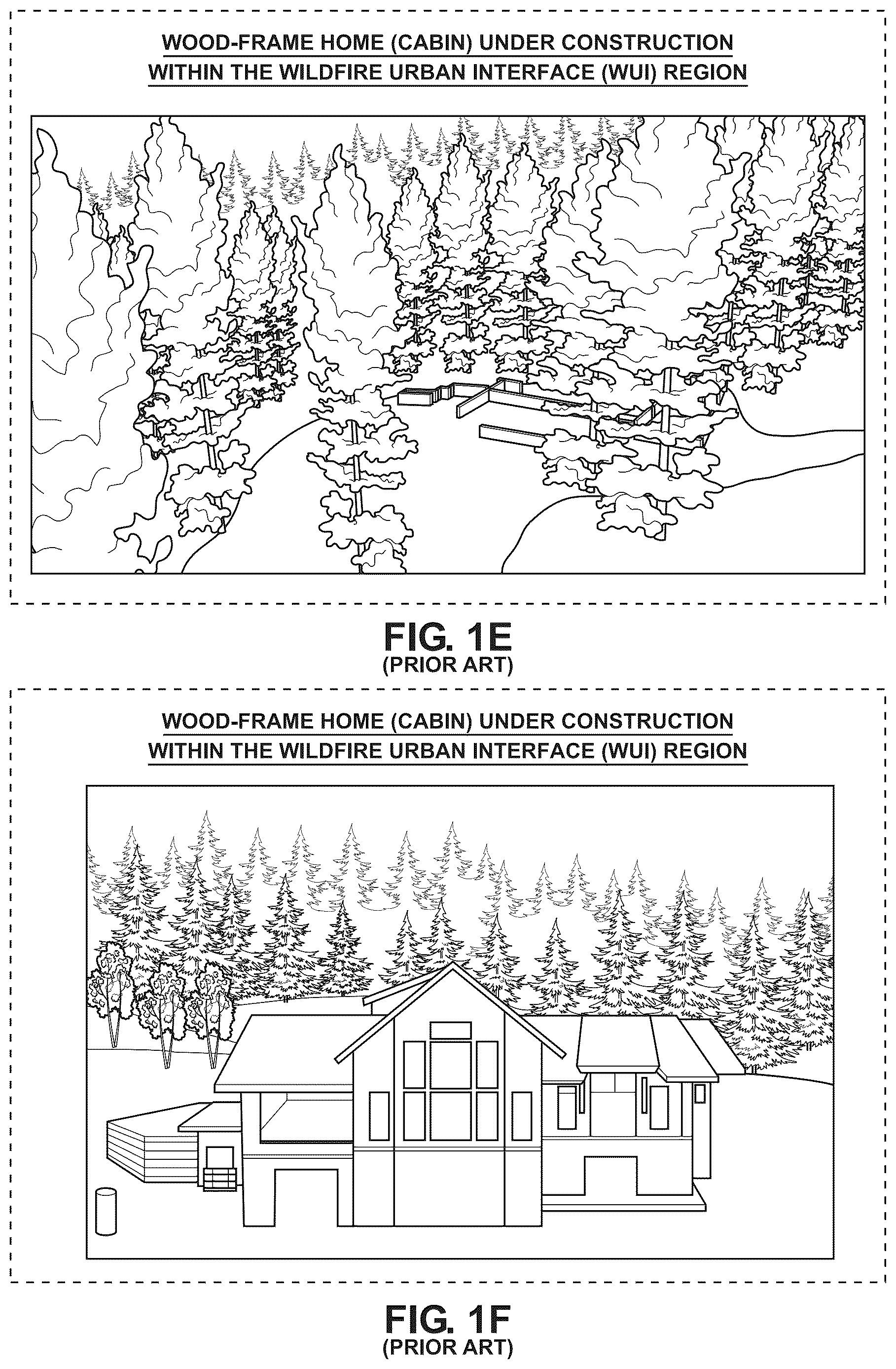 Patent US12616859 Figure 4 – Method of and system for defending home building projects from wildfire during and after construction on property located within a wildfire urban interface (WUI) region