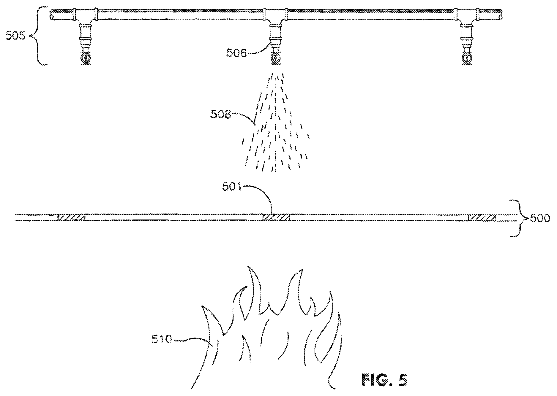 Patent US12616861 Figure 5 – Heat sensitive protective barrier and a method for its use