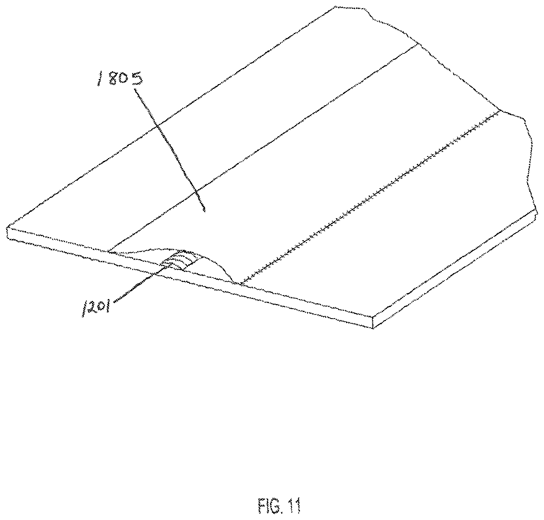 Patent US12616861 Figure 11 – Heat sensitive protective barrier and a method for its use