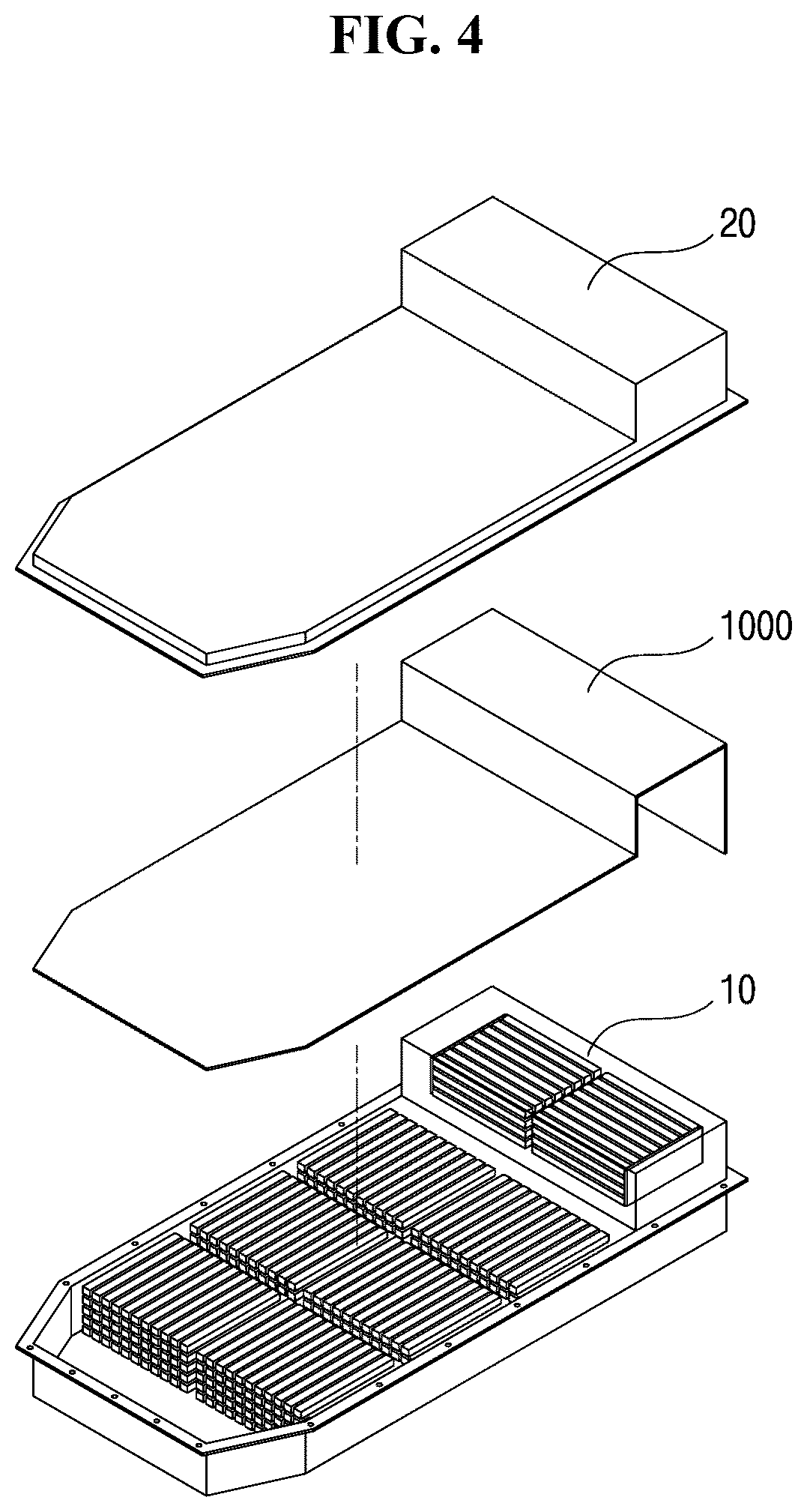 Patent US12616863 Figure 4 – Lithium ion battery fire suppressant containing extinguishing powder mixed with organic binder and lithium ion battery fire suppression sheet comprising the same