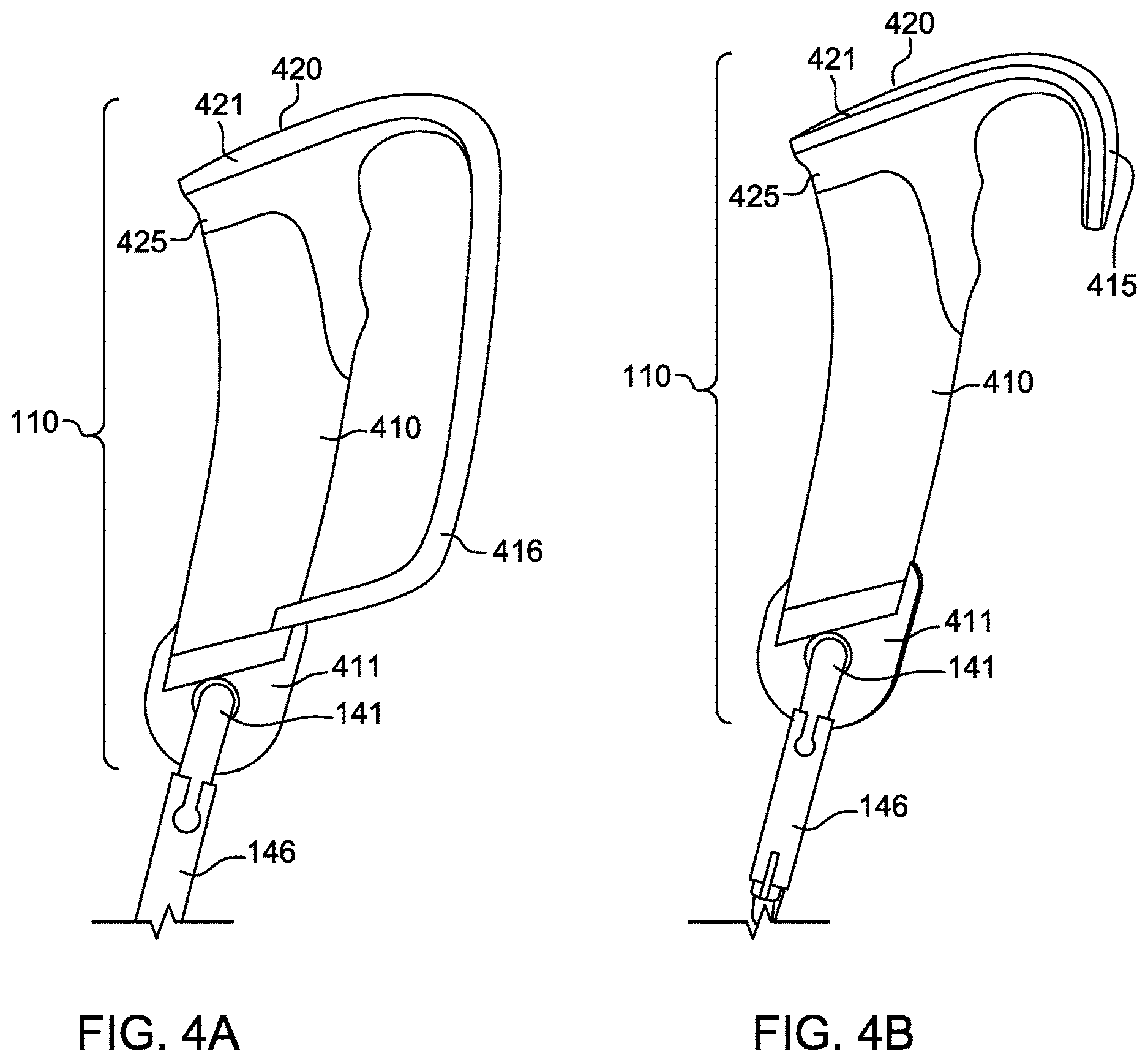 Patent US12616865 Figure 5 – Variable resistance walking device with dedicated foot anchor and ergonomic network interface handle
