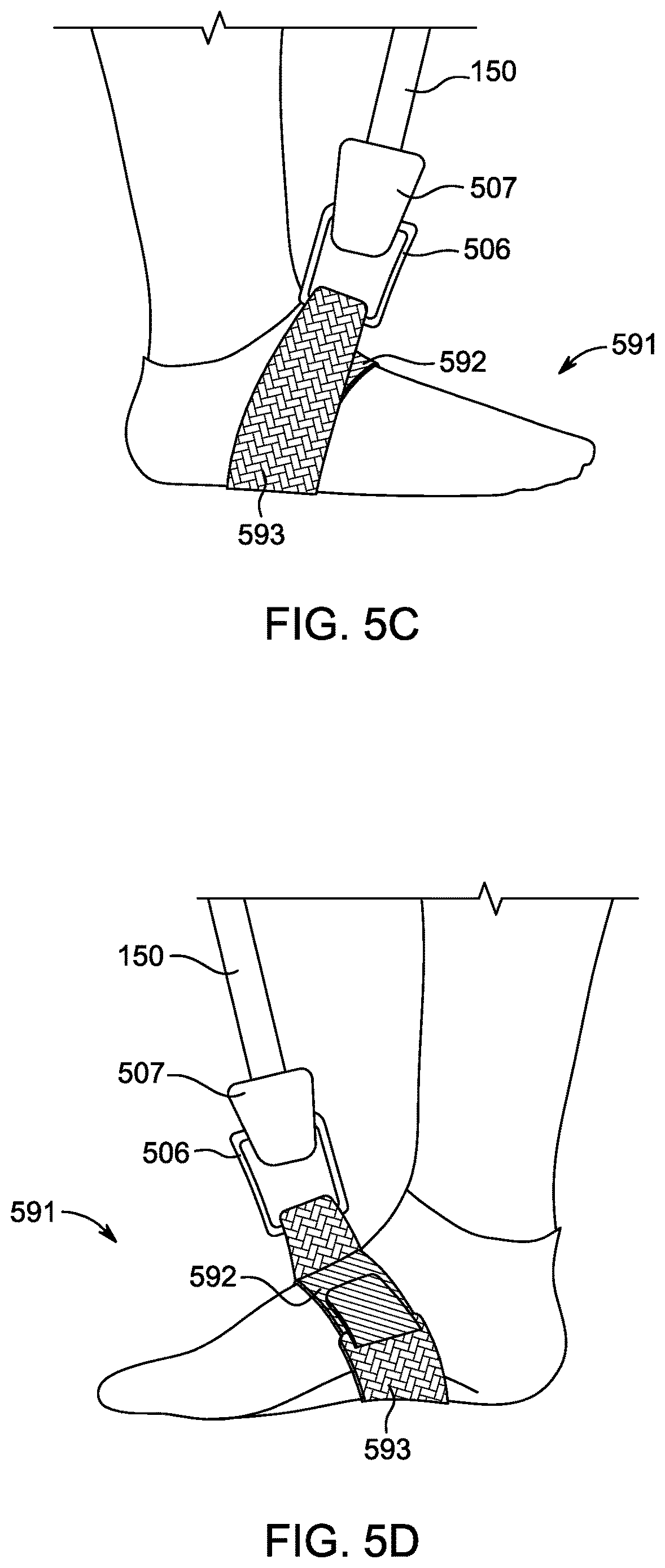 Patent US12616865 Figure 7 – Variable resistance walking device with dedicated foot anchor and ergonomic network interface handle