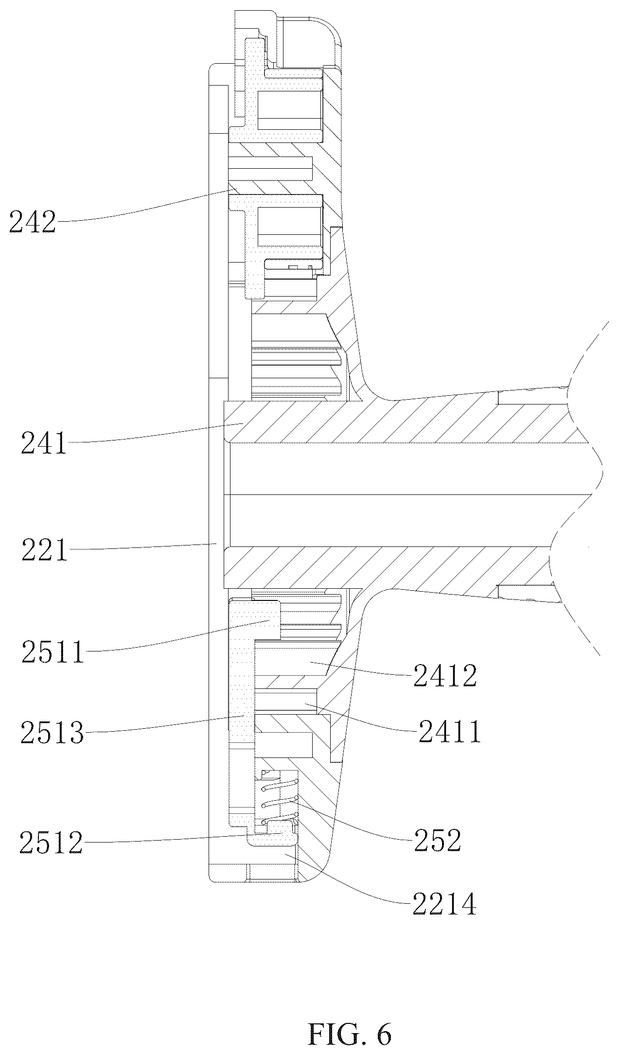 Patent US12616866 Figure 6 – Weight-visualized dumbbell