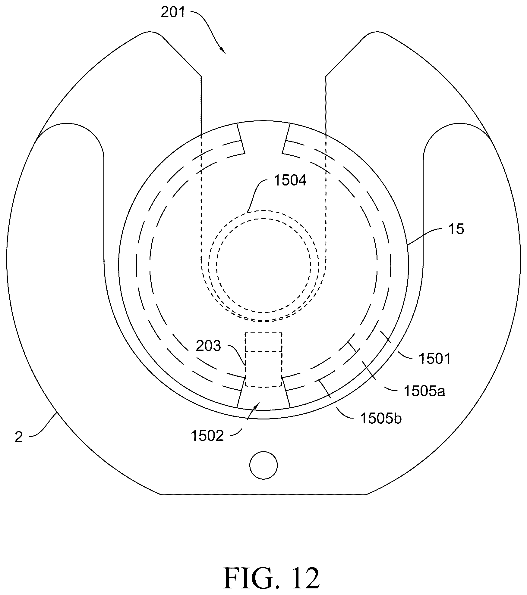 Patent US12616867 Figure 7 – Dumbbell and dumbbell assembly