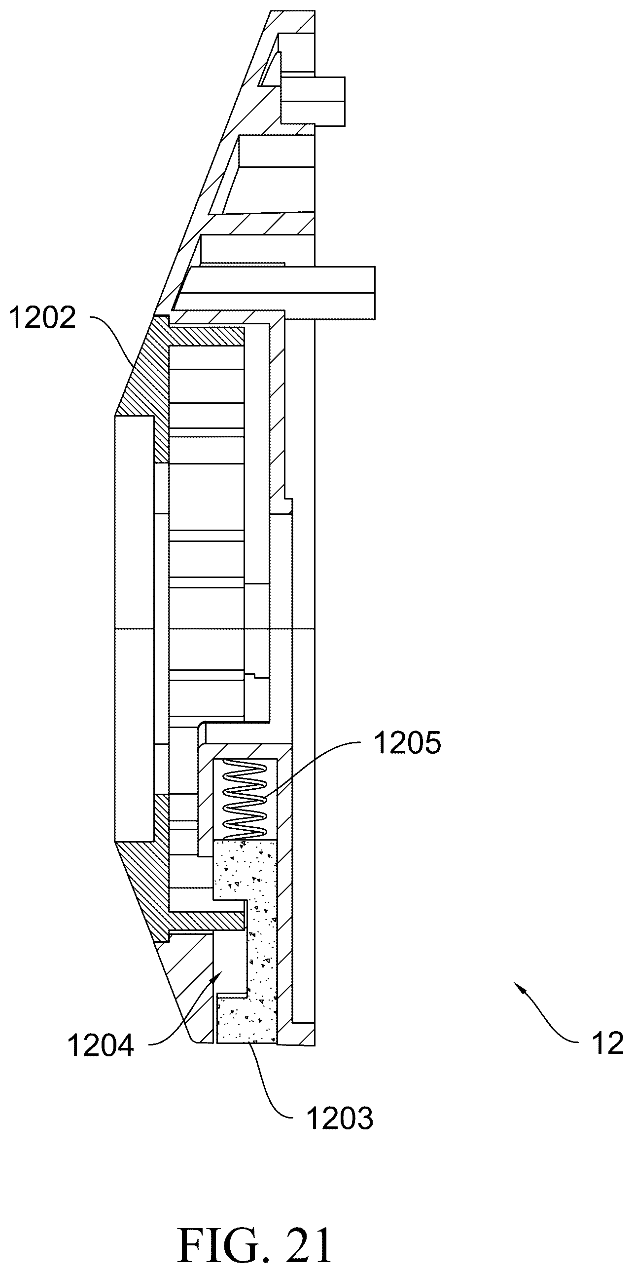 Patent US12616867 Figure 14 – Dumbbell and dumbbell assembly