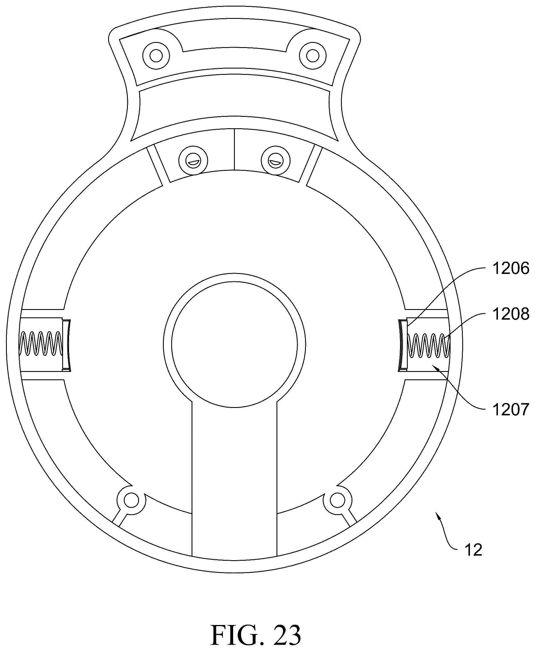 Patent US12616867 Figure 16 – Dumbbell and dumbbell assembly