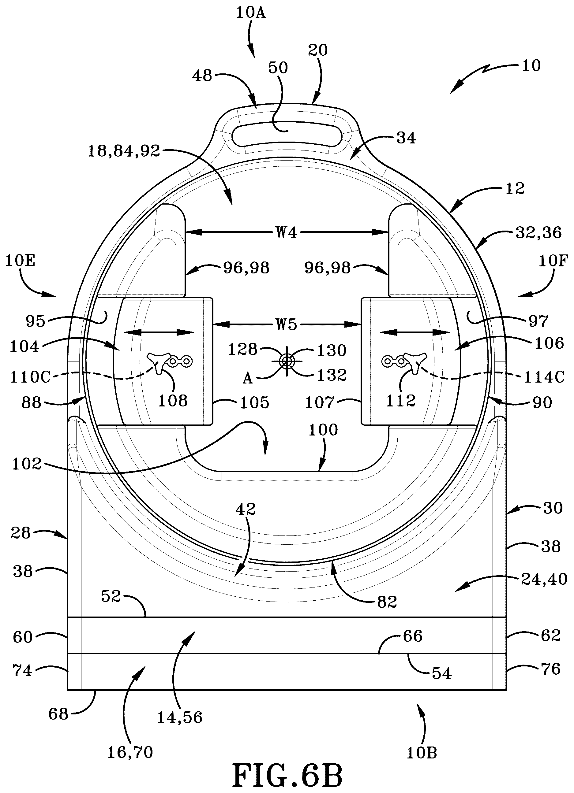 Patent US12616870 Figure 8 – Method of performing a plank style exercise and device for use therewith