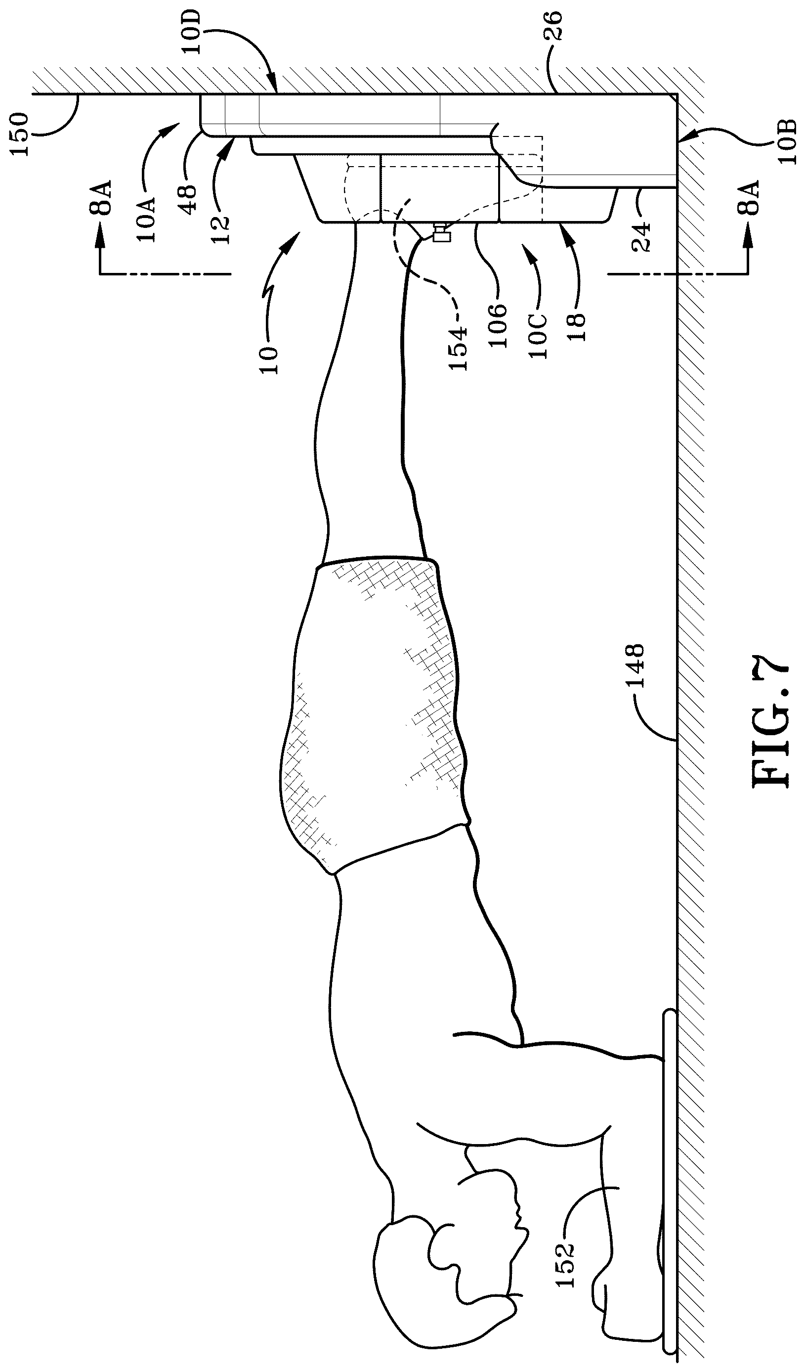 Patent US12616870 Figure 9 – Method of performing a plank style exercise and device for use therewith