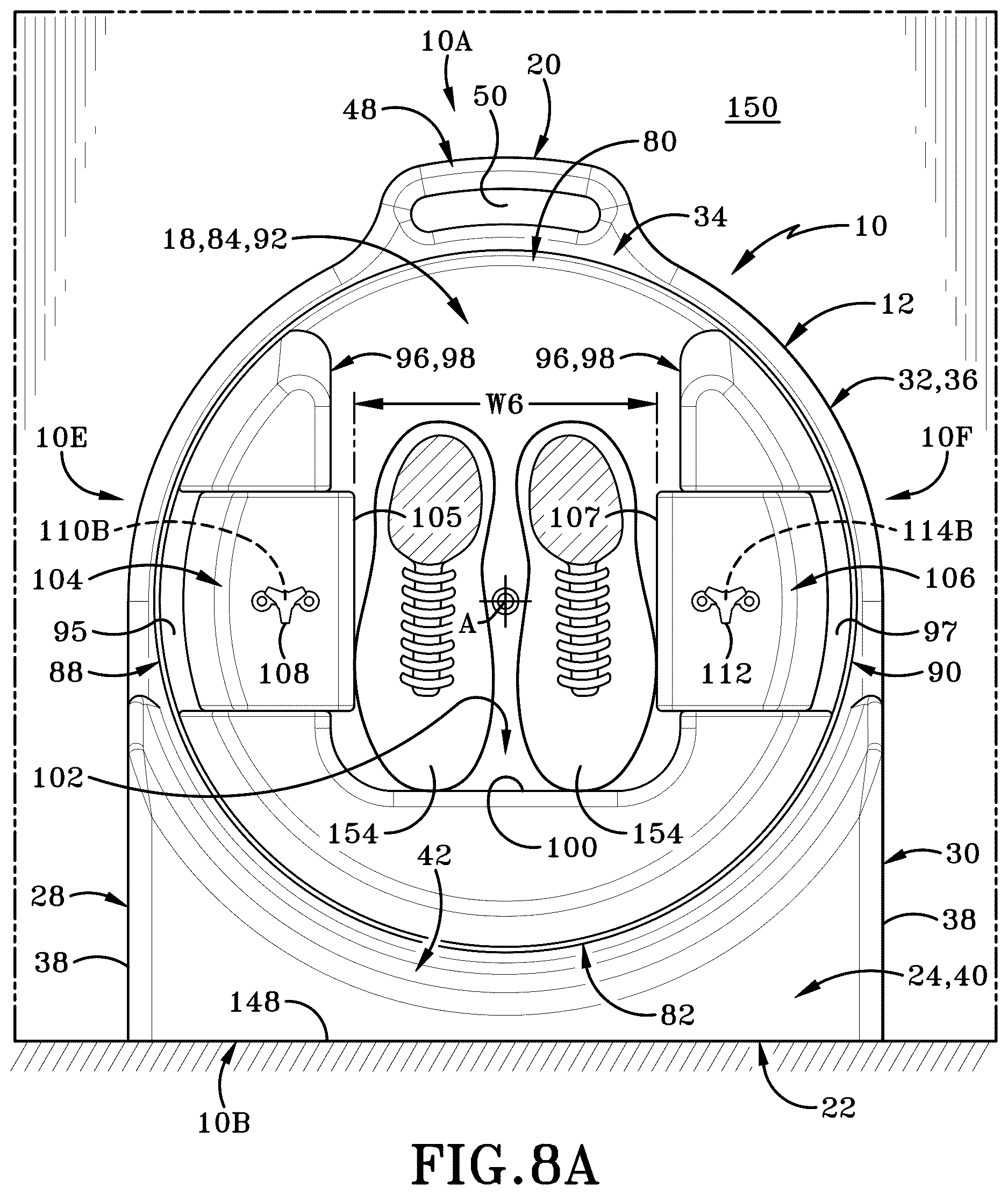 Patent US12616870 Figure 10 – Method of performing a plank style exercise and device for use therewith