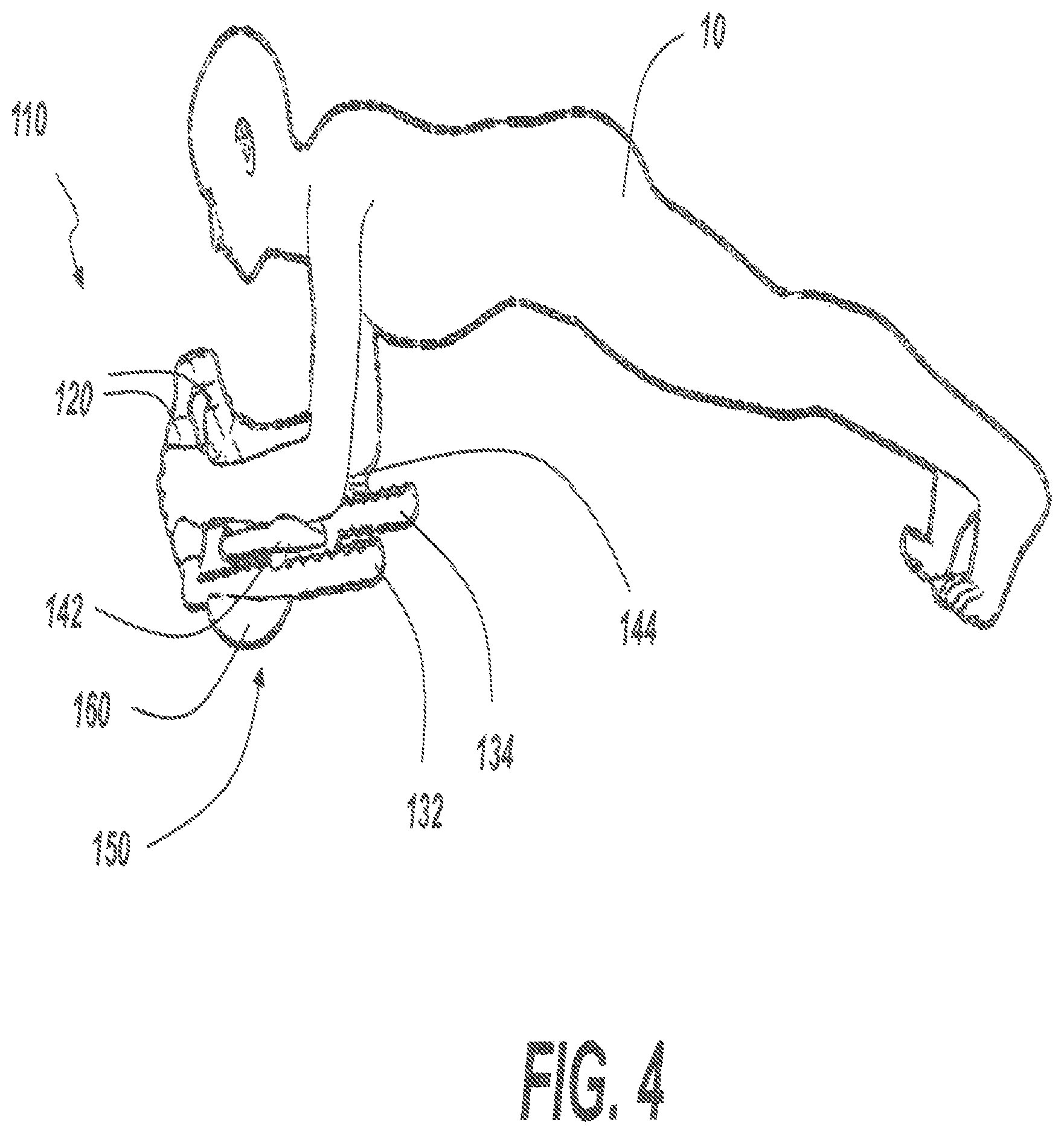 Patent US12616871 Figure 4 – Abdominal core and plank exercise apparatus