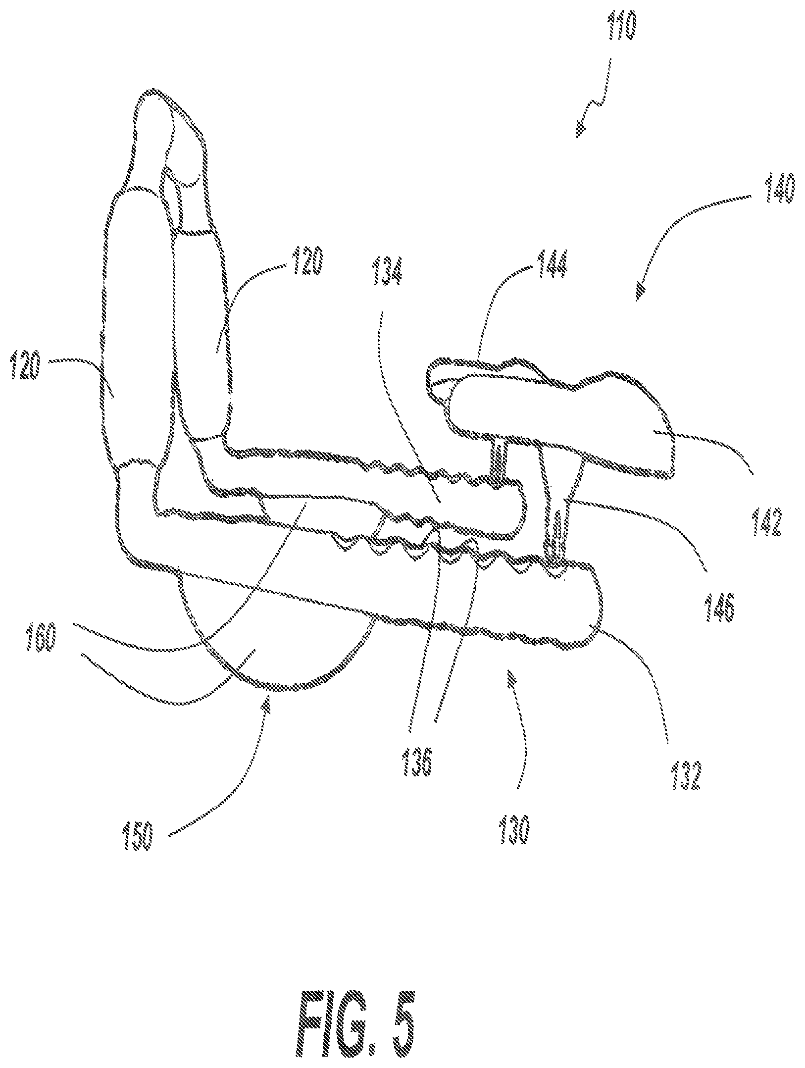 Patent US12616871 Figure 5 – Abdominal core and plank exercise apparatus