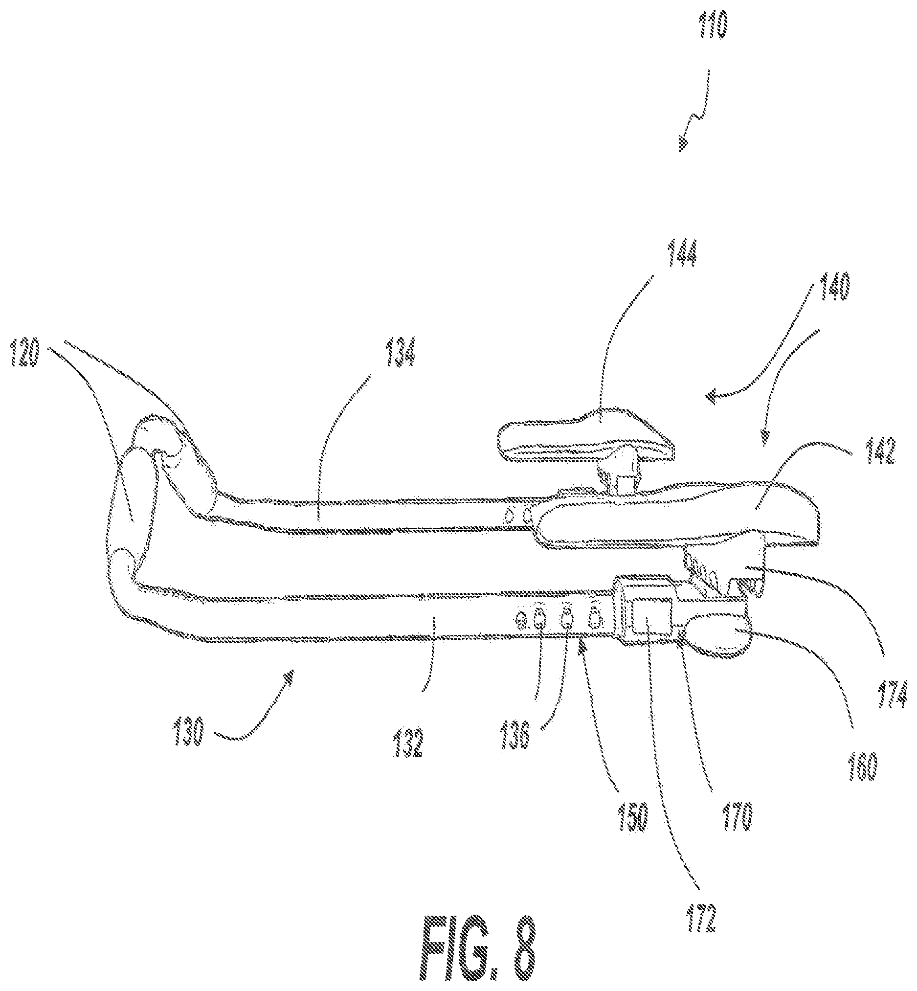 Patent US12616871 Figure 10 – Abdominal core and plank exercise apparatus