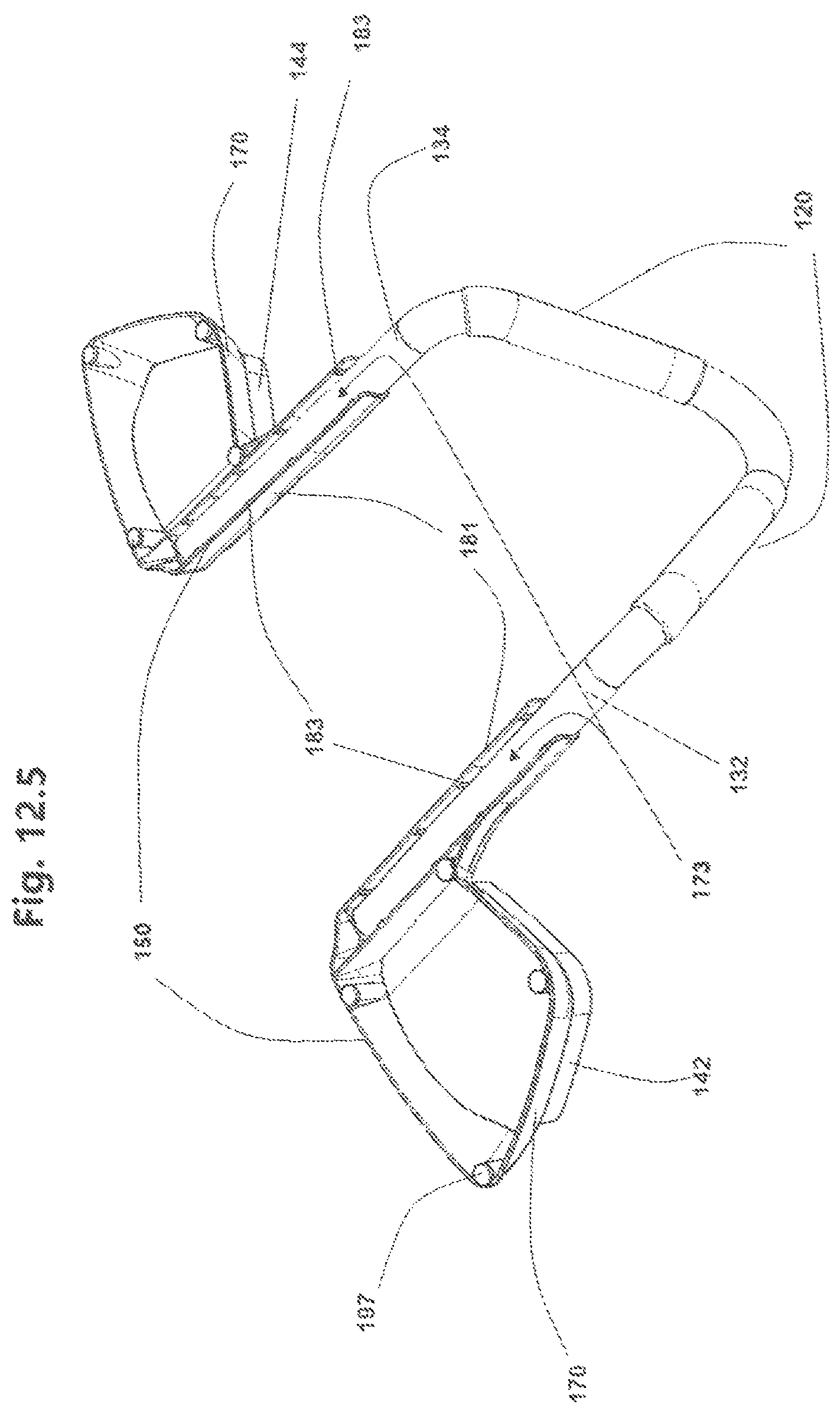 Patent US12616871 Figure 19 – Abdominal core and plank exercise apparatus