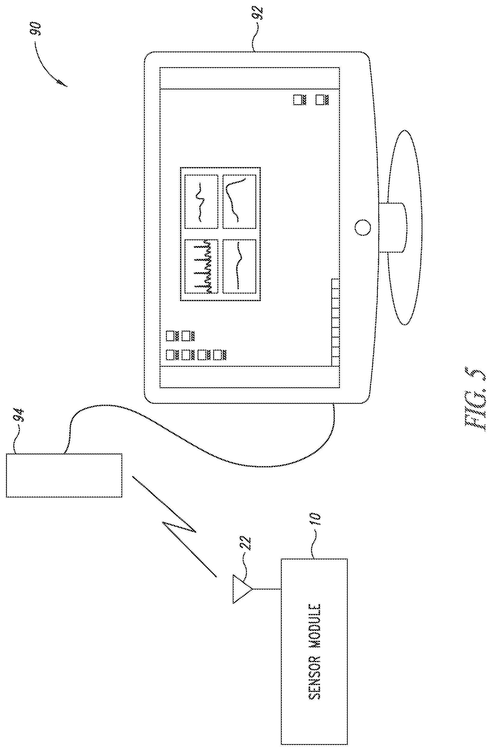 Patent US12616874 Figure 5 – Devices, systems and methods for using and monitoring sports equipment and sports activities