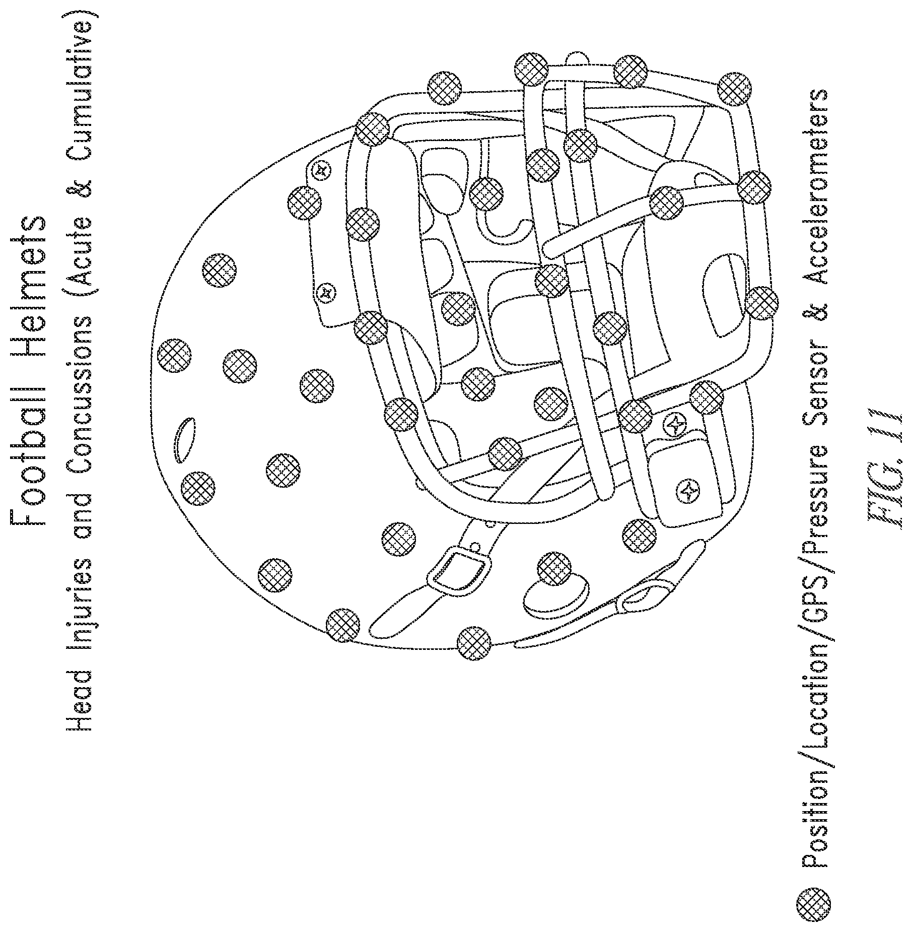 Patent US12616874 Figure 11 – Devices, systems and methods for using and monitoring sports equipment and sports activities