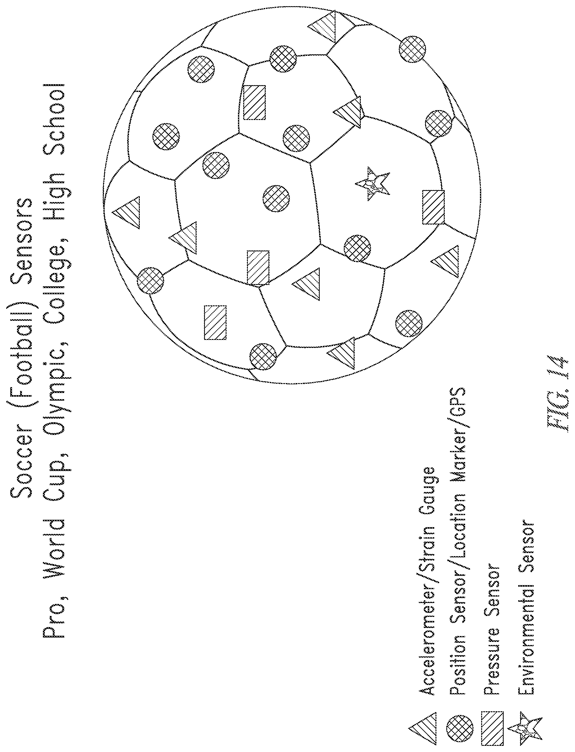 Patent US12616874 Figure 14 – Devices, systems and methods for using and monitoring sports equipment and sports activities