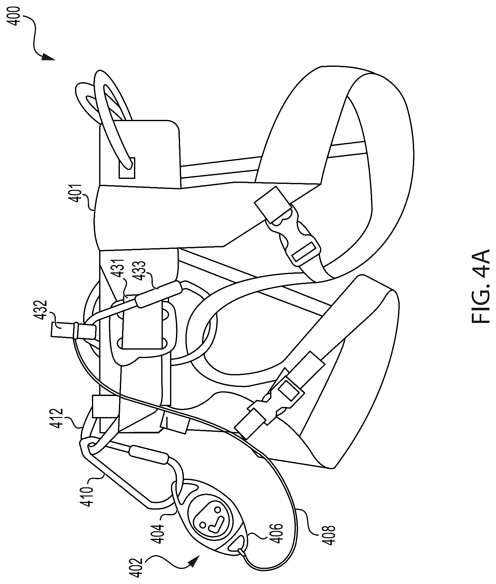 Patent US12616875 Figure 4 – Auto-belay notification system