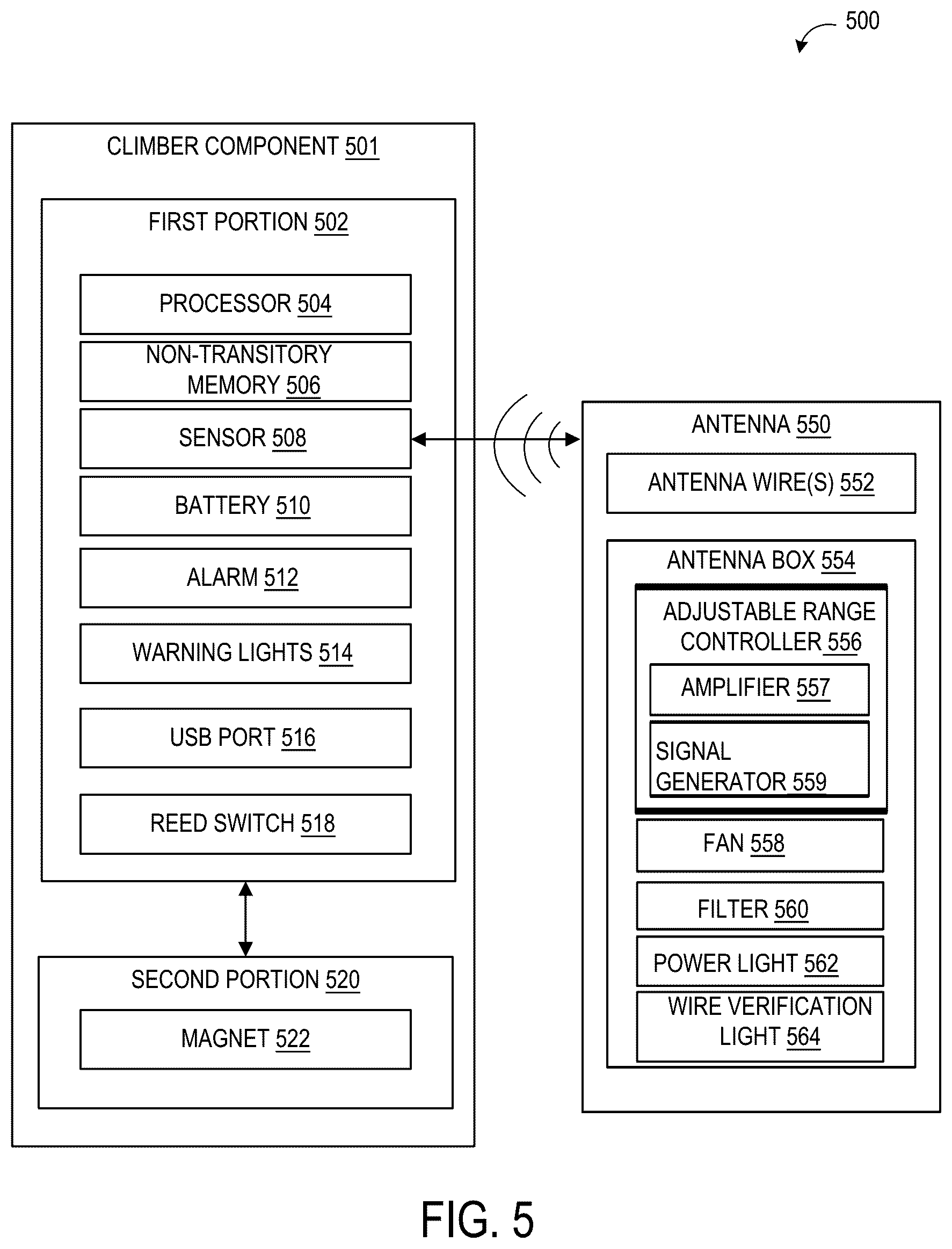 Patent US12616875 Figure 6 – Auto-belay notification system