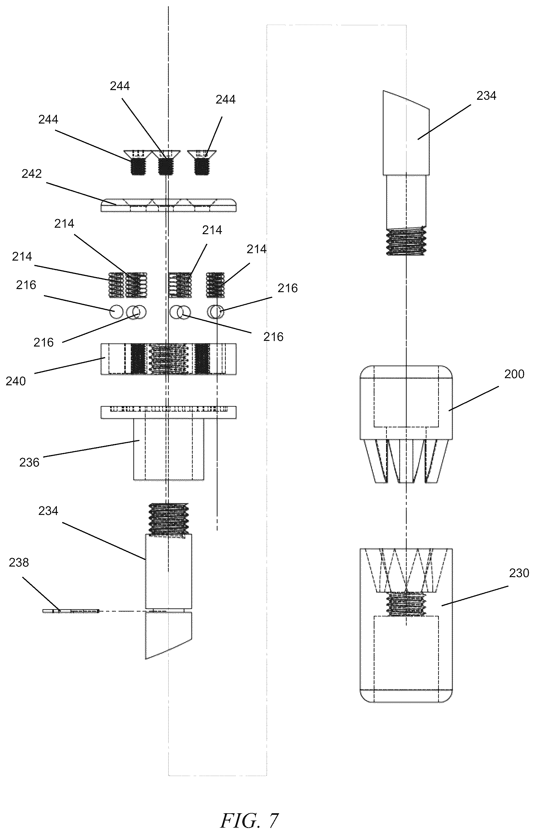 Patent US12616880 Figure 4 – Triune quick release assembly and connection golf club system