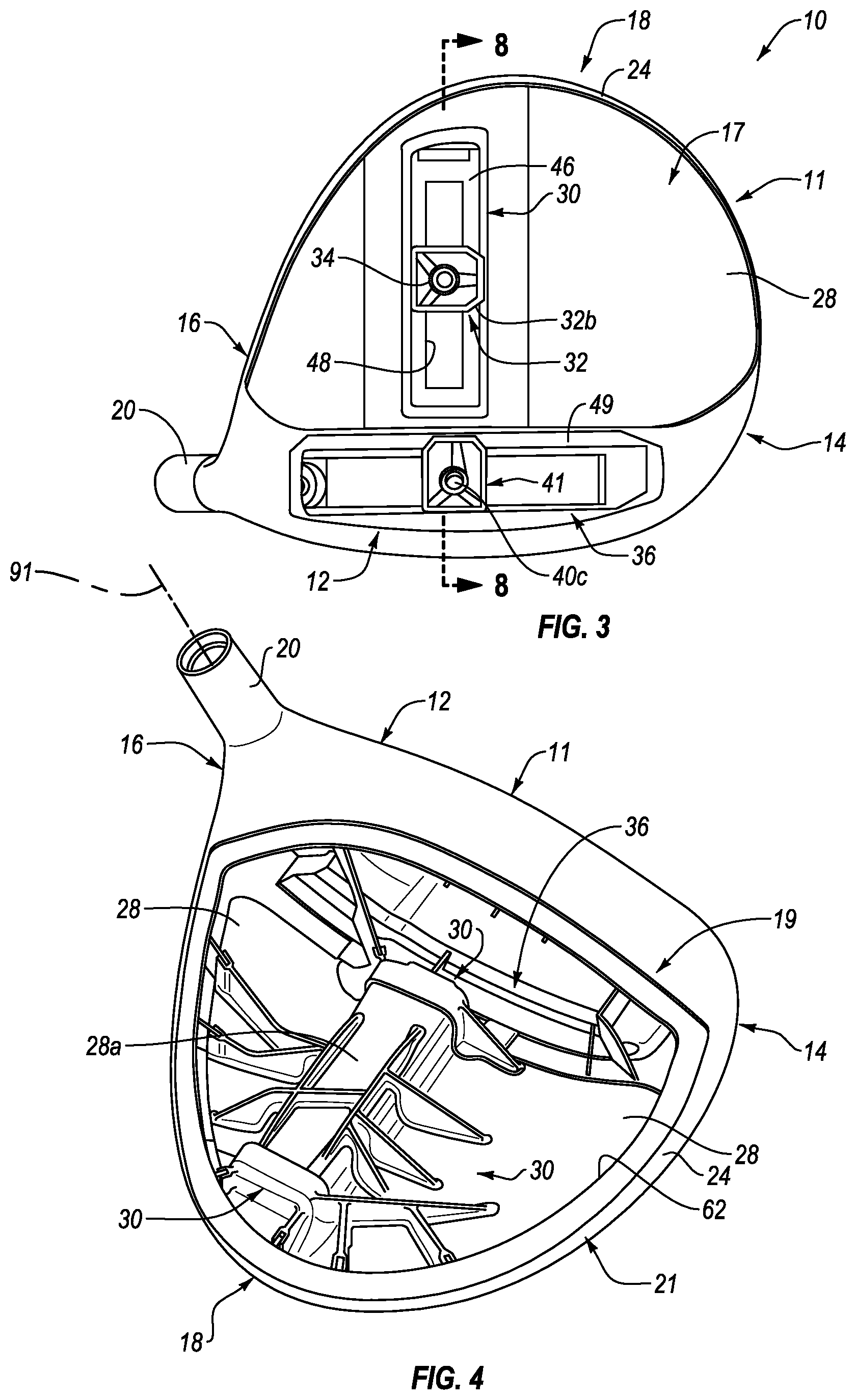 Patent US12616882 Figure 3 – Golf club head